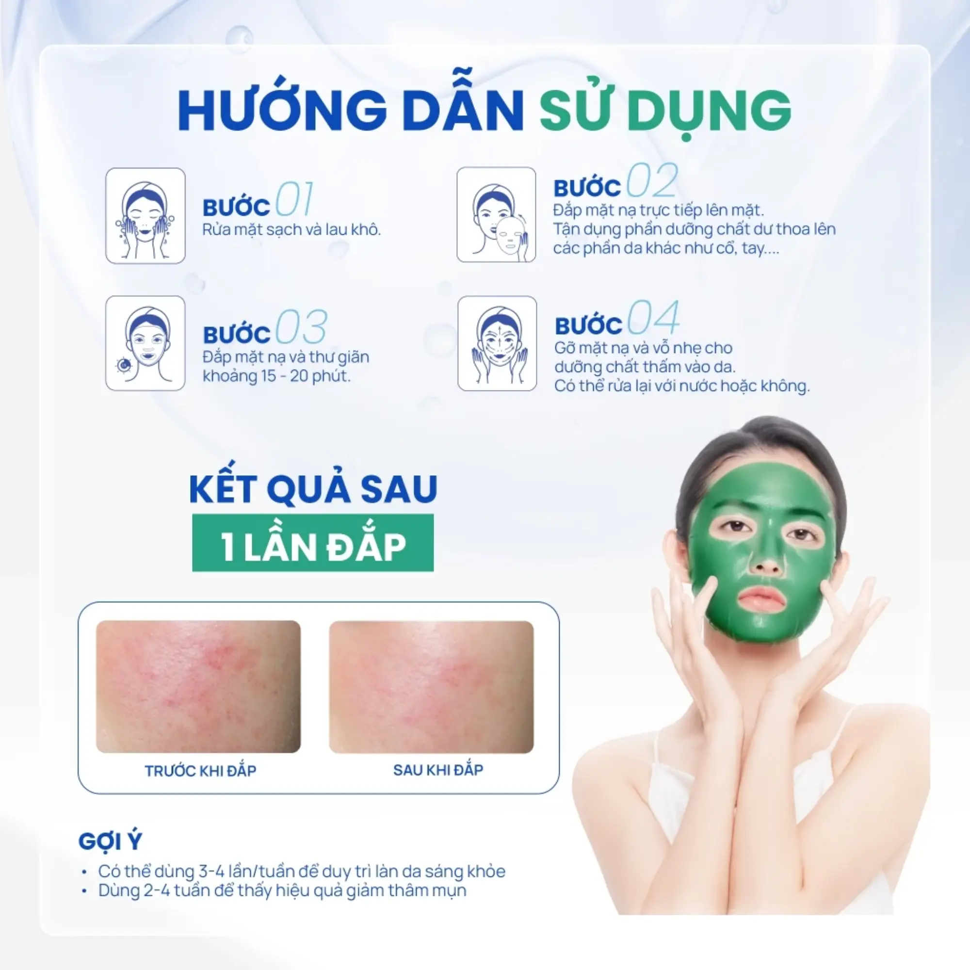 Trioderma mặt nạ khổ qua