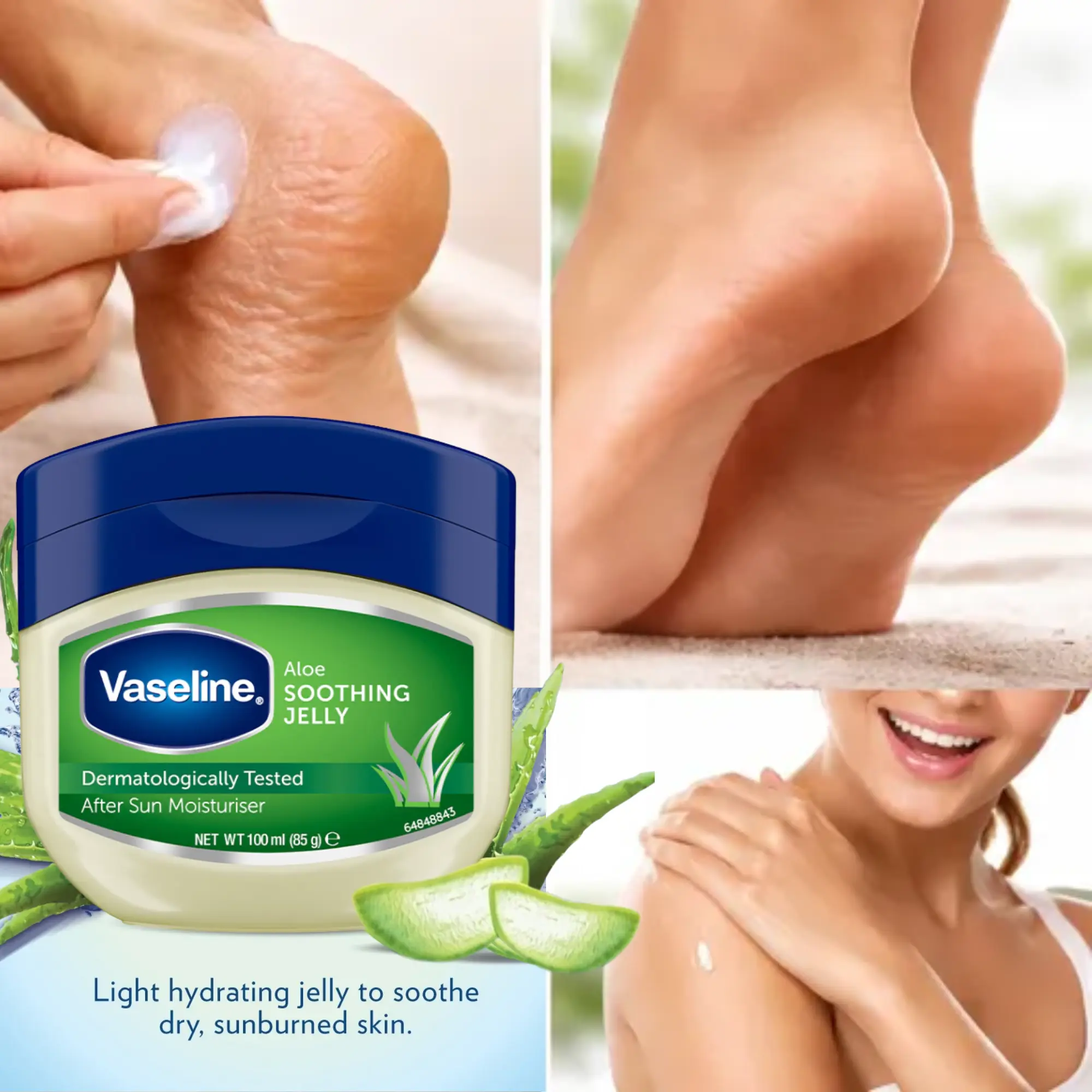 sáp dưỡng nha đam Vaseline