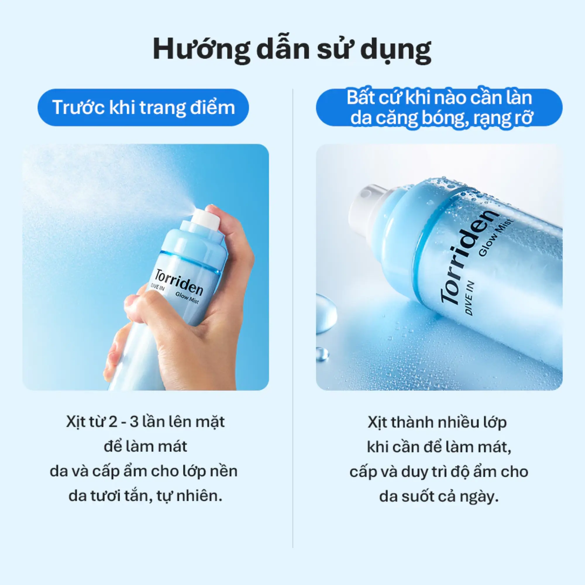 xịt dưỡng Torriden