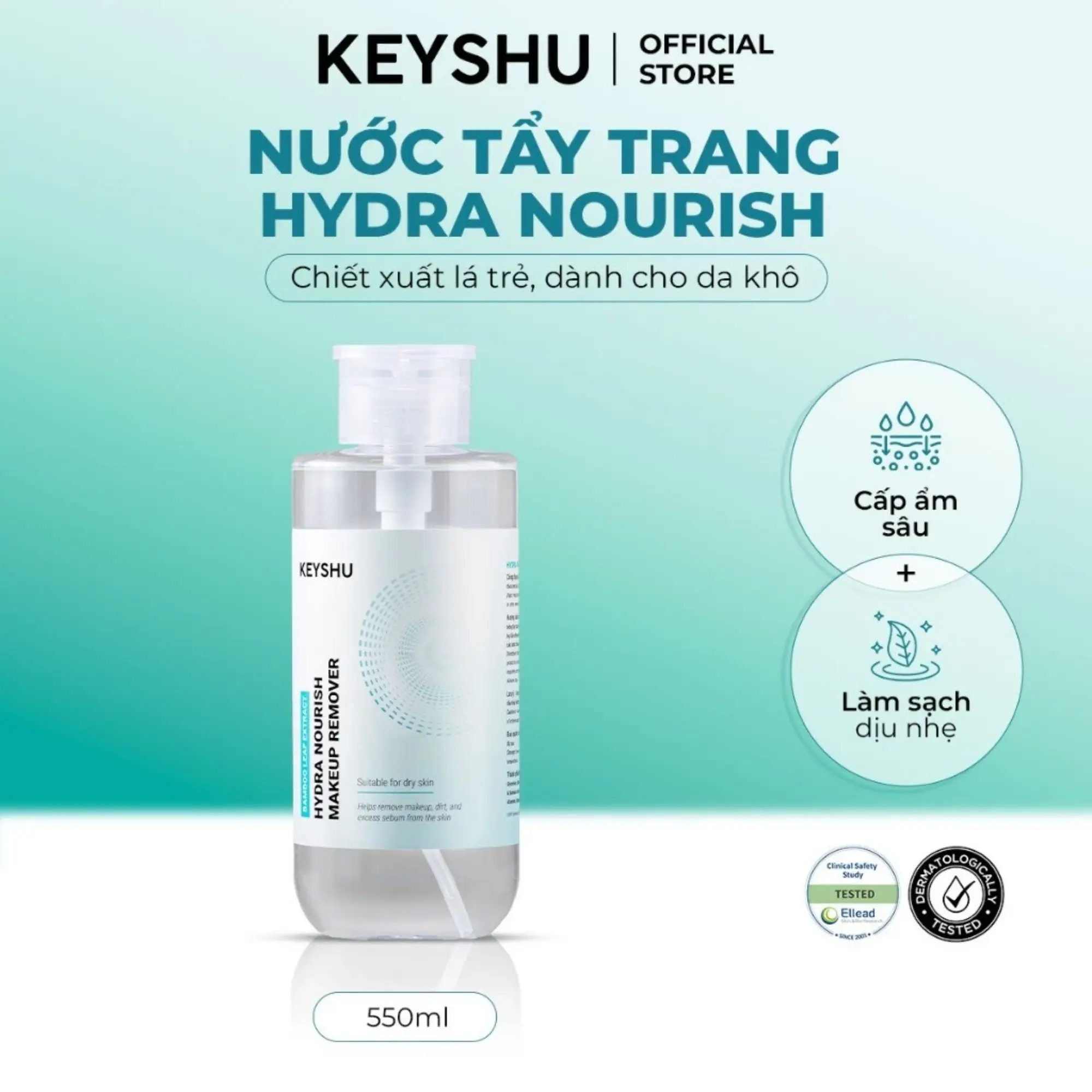 tẩy trang keyshu