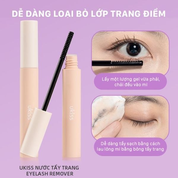 Tẩy Trang Lông Mi Ukiss Remover