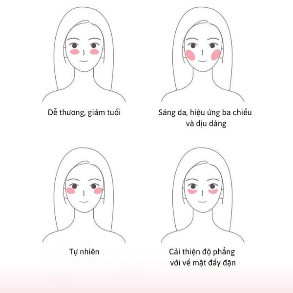 Má Hồng Dạng Kem Ukiss Temp Code Mousse Cream Blush