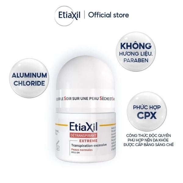 Lăn Khử Mùi Etiaxil Detranspirant Roll-On