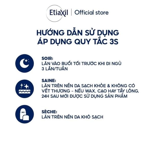 Lăn Khử Mùi Etiaxil Detranspirant Roll-On