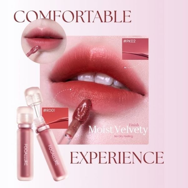 Son Focallure Watery Velvet Lip Tint