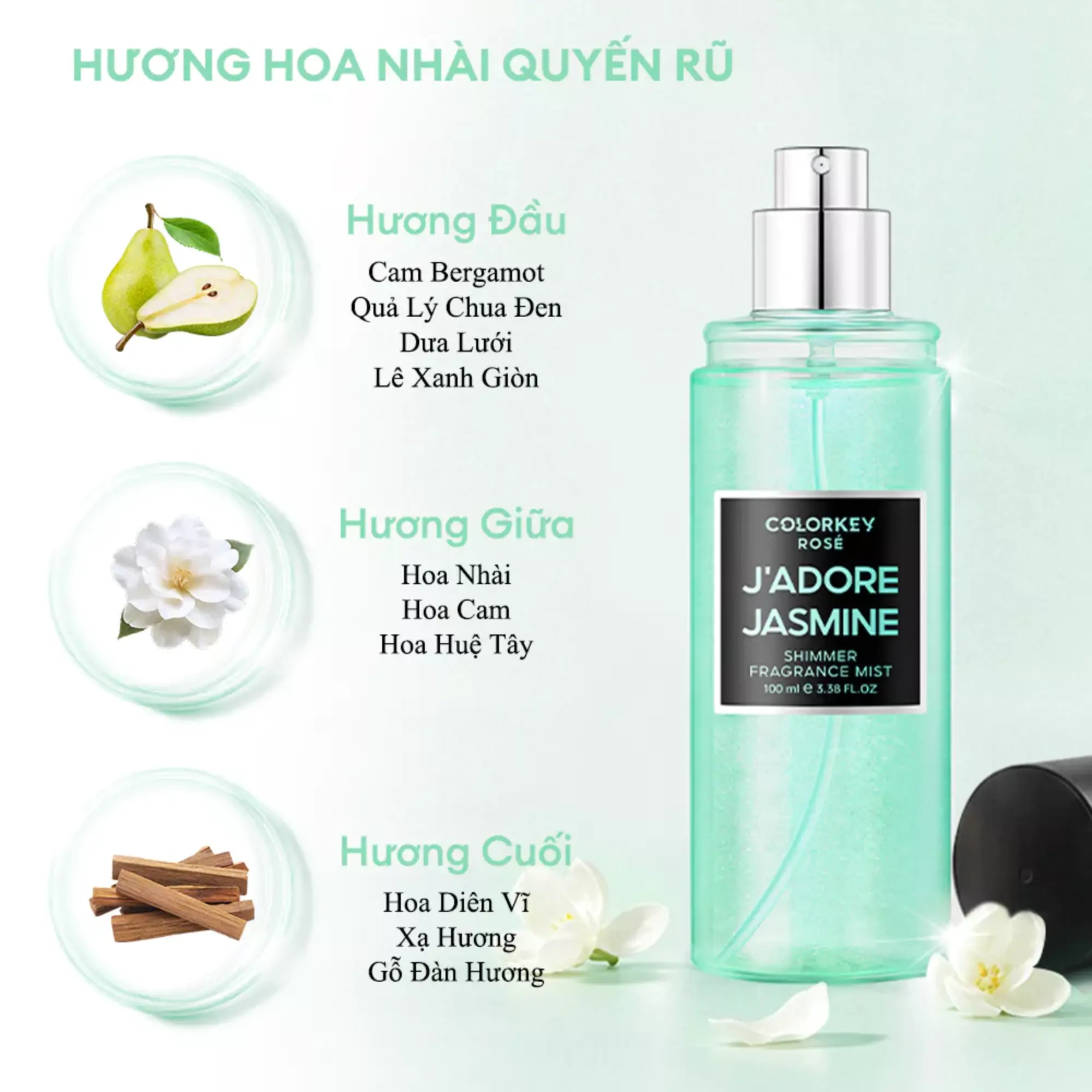 xịt thơm colorkey