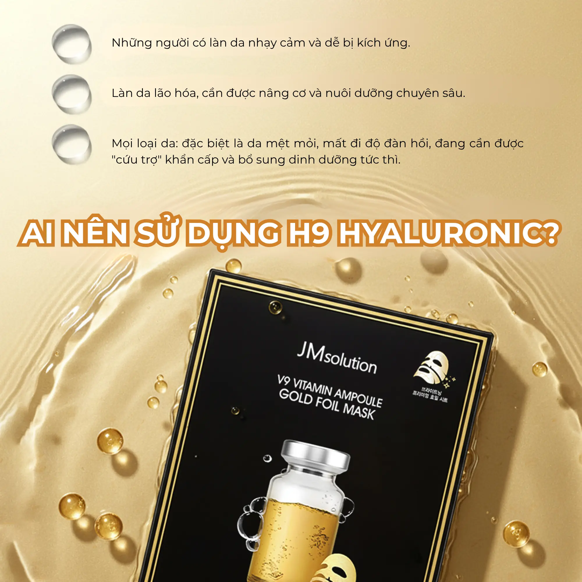 mặt nạ JM Solution V9 Vitamin