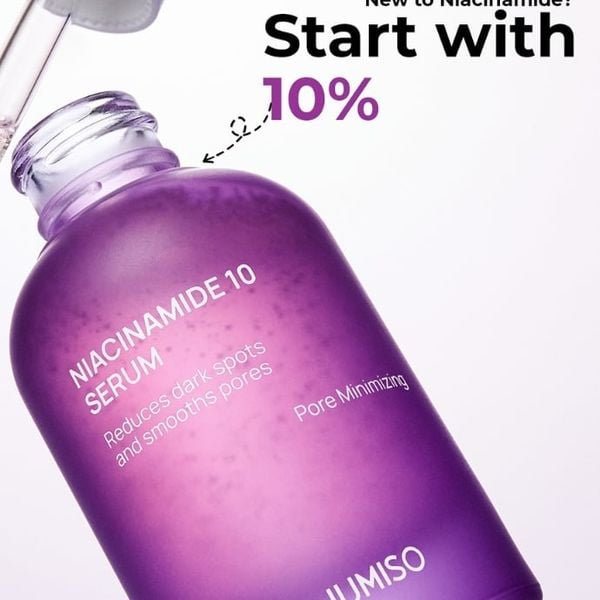 Tinh Chất Hỗ Trợ Kiềm Dầu, Thu Nhỏ Lỗ Chân Lông, Dưỡng Sáng Jumiso Niacinamide 10% Serum