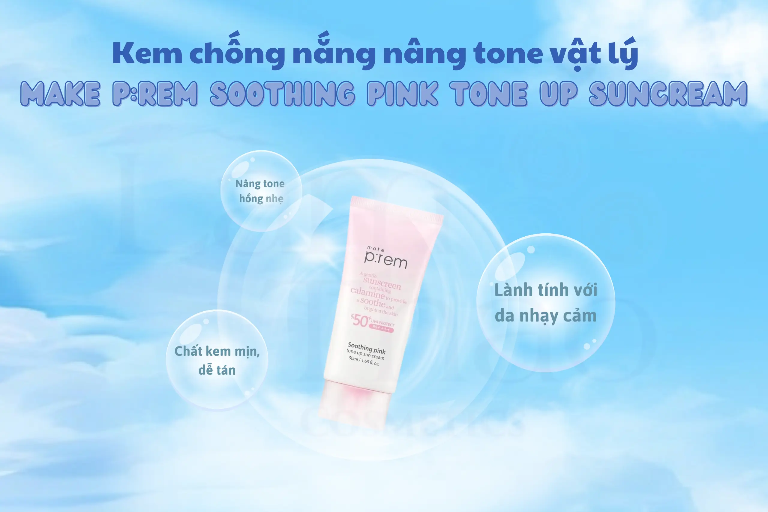 kem chống nắng nâng tone