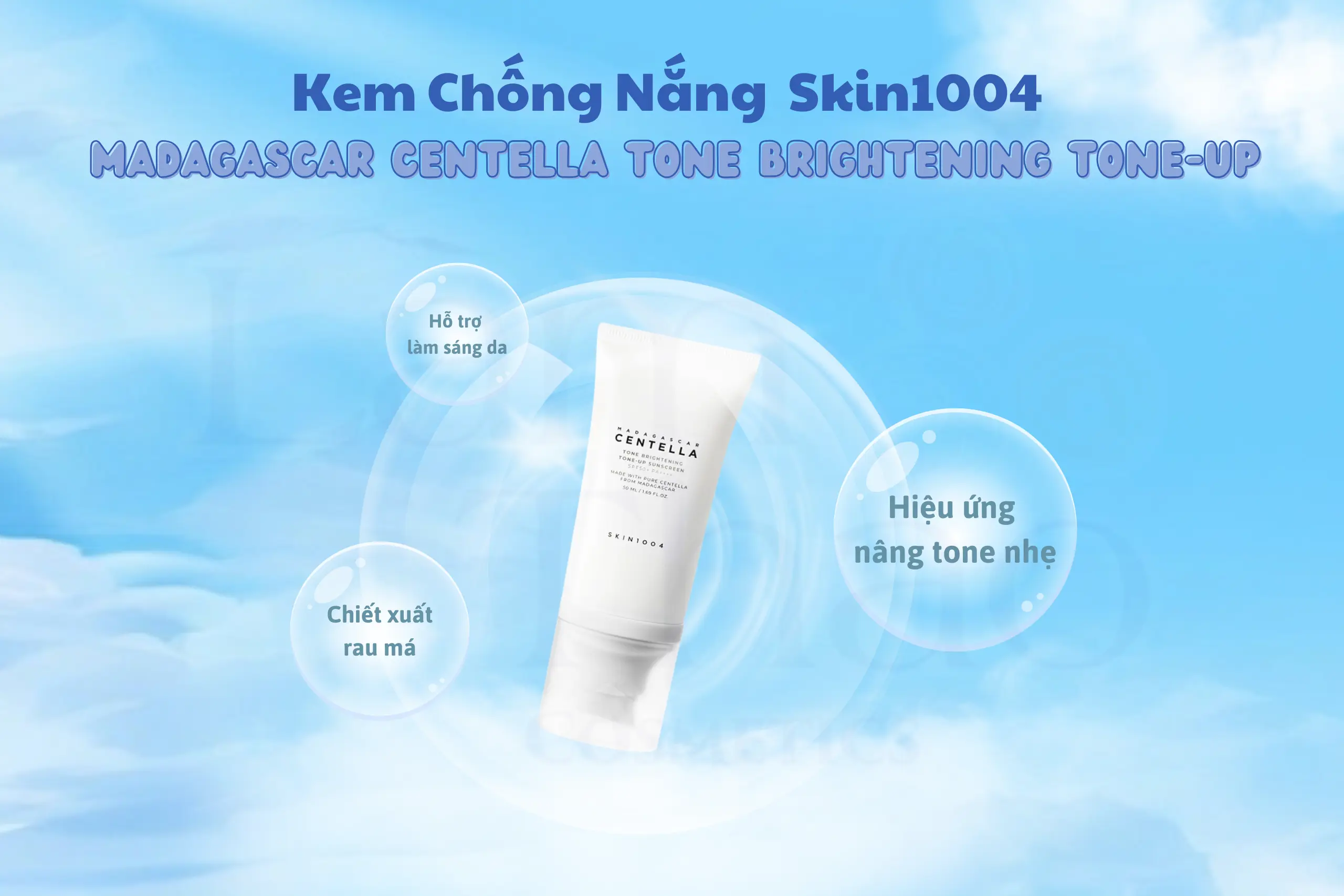 kem chống nắng nâng tone