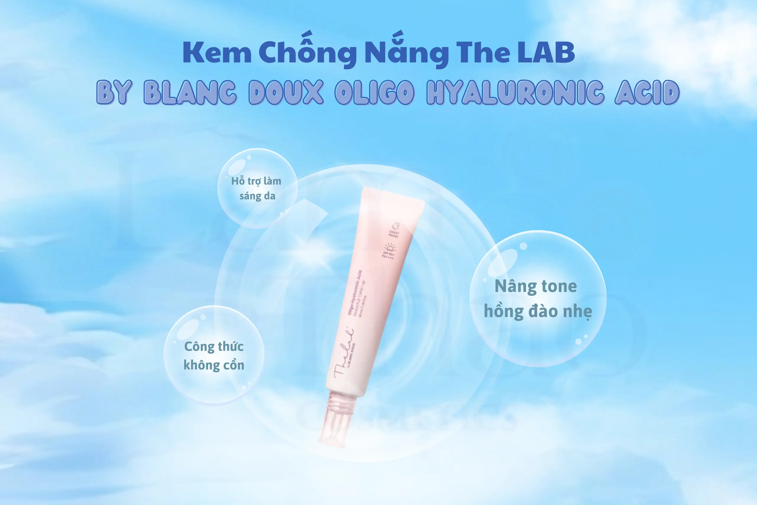 kem chống nắng nâng tone