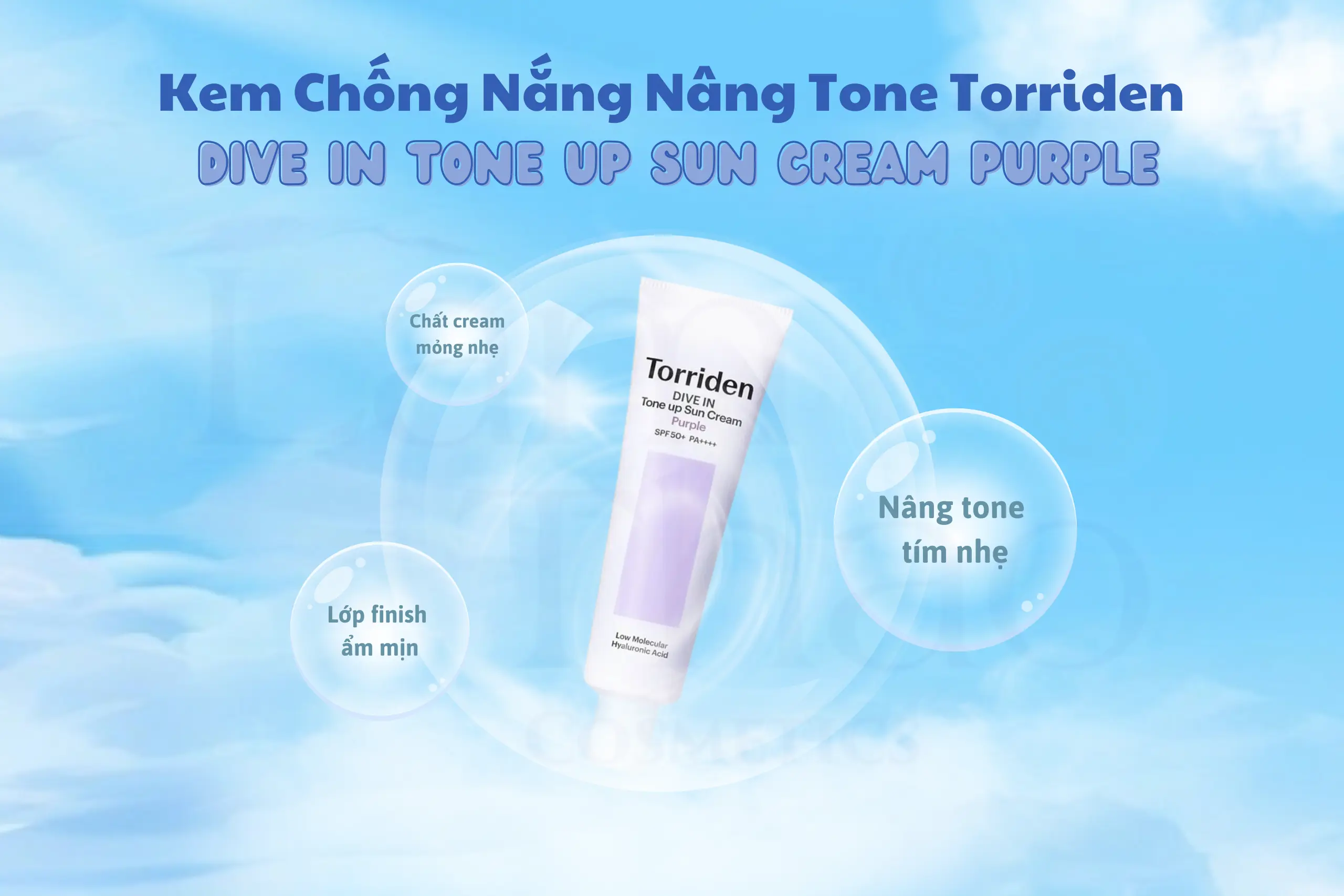 kem chống nắng nâng tone