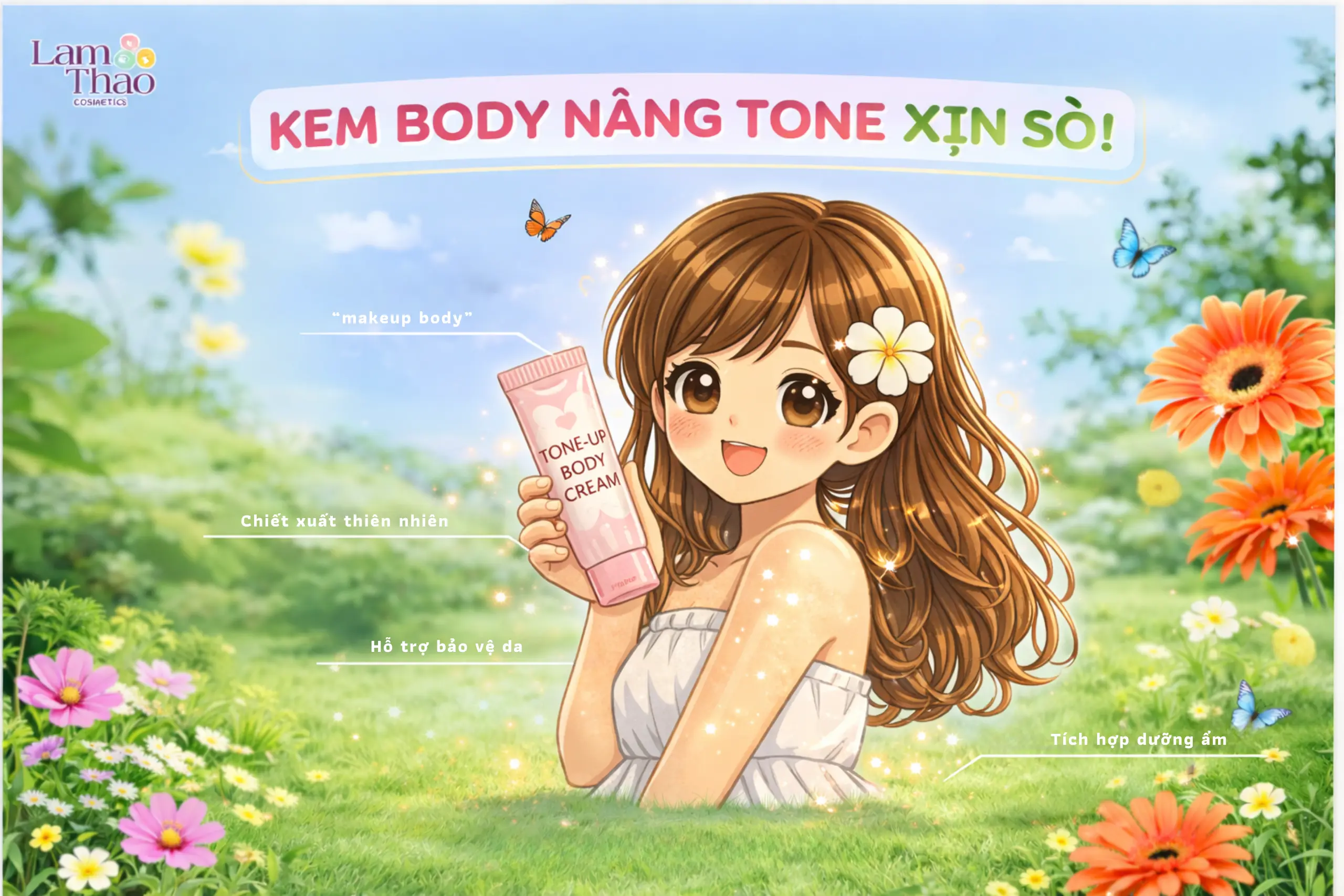 kem nâng tone body