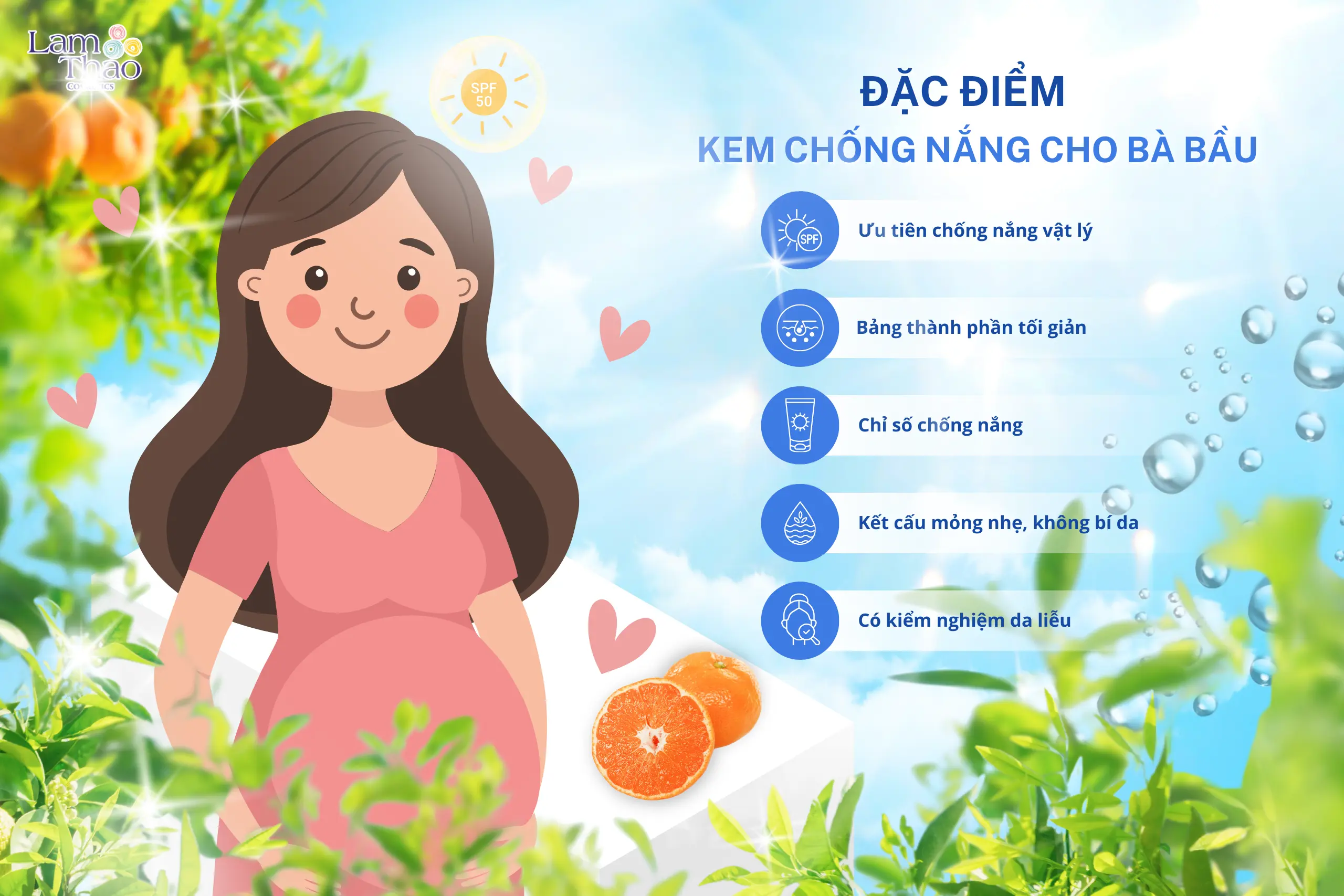 chống nắng cho bà bầu