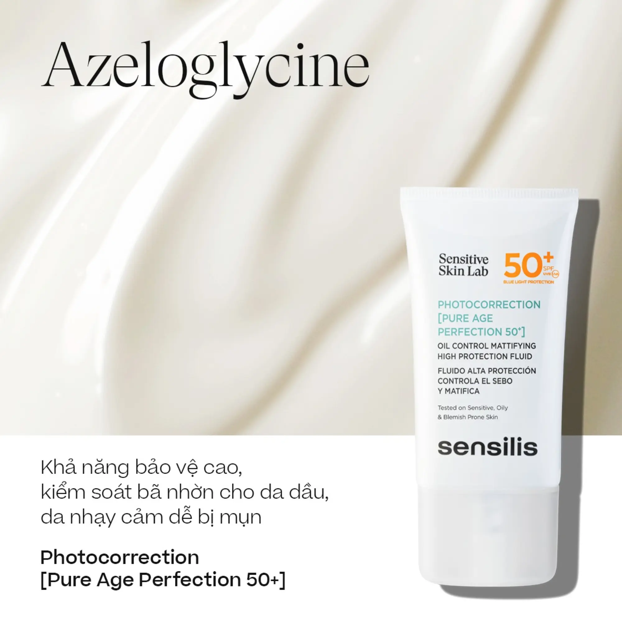 kem chống nắng 50+ sensilis