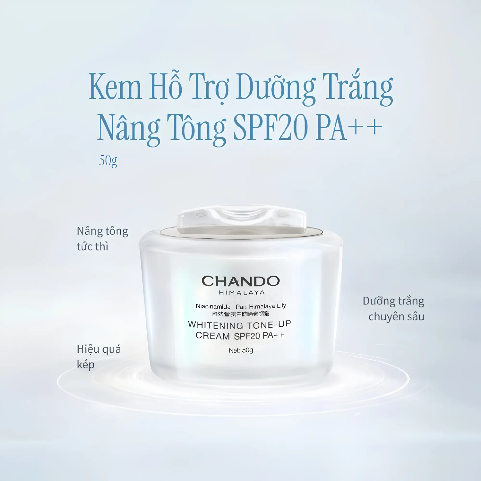kem nâng tone Chando