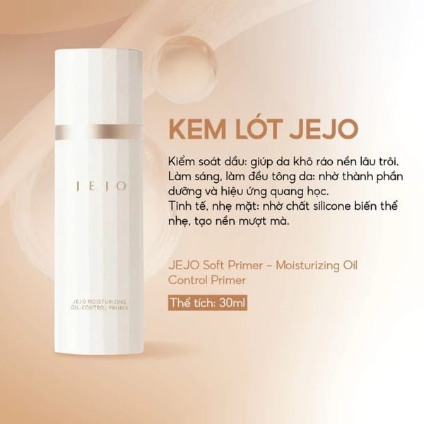 Kem Lót Kiềm Dầu Dưỡng Ẩm Jejo Moisturizing Oil Control Primer