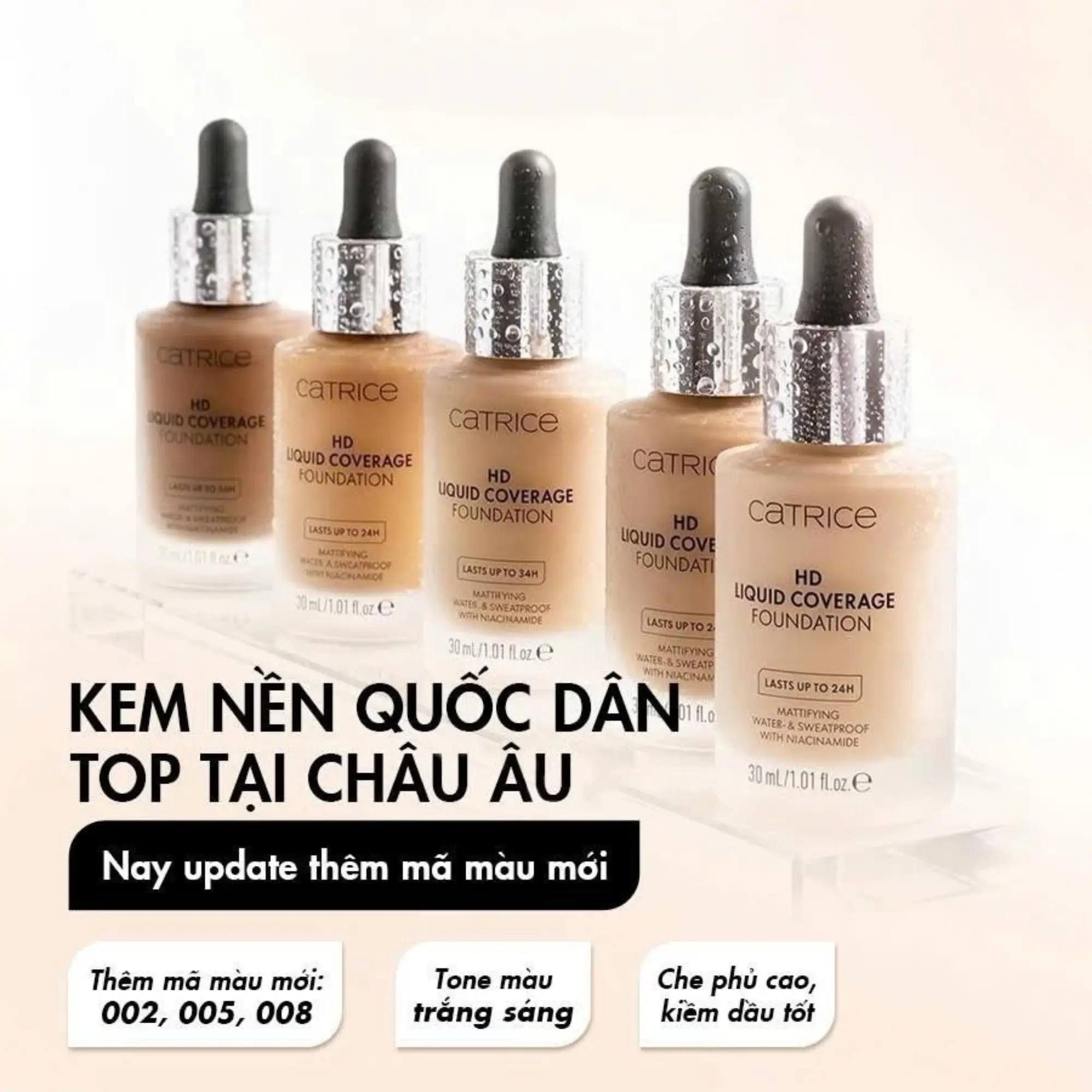 kem nền catrice