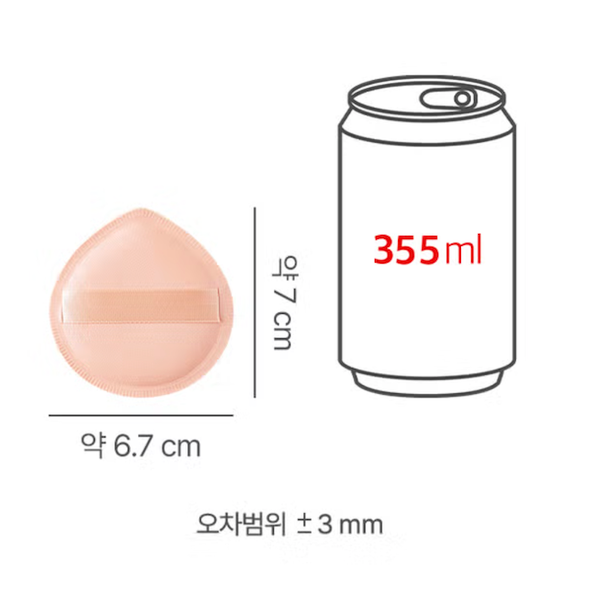 Mút PU giọt nước Merina