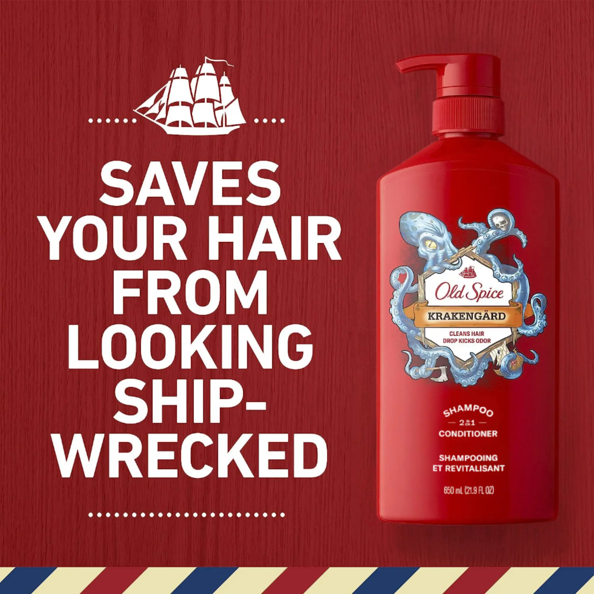 Gội Xả 2In1 Old Spice Krakengard