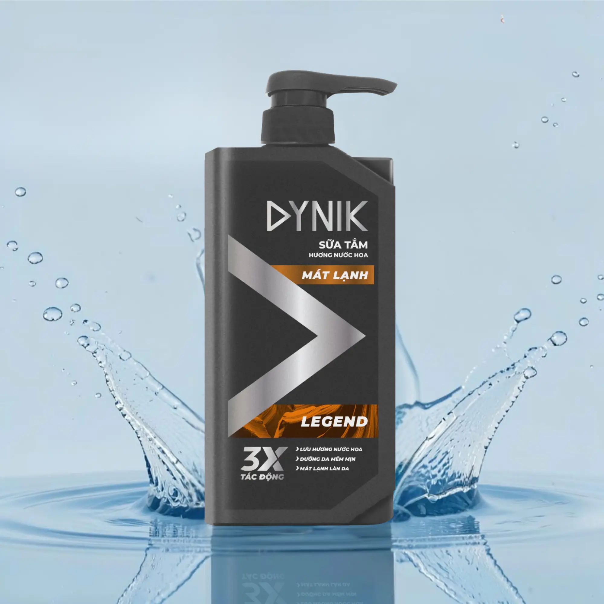 sữa tắm gội mát lạnh Dynik