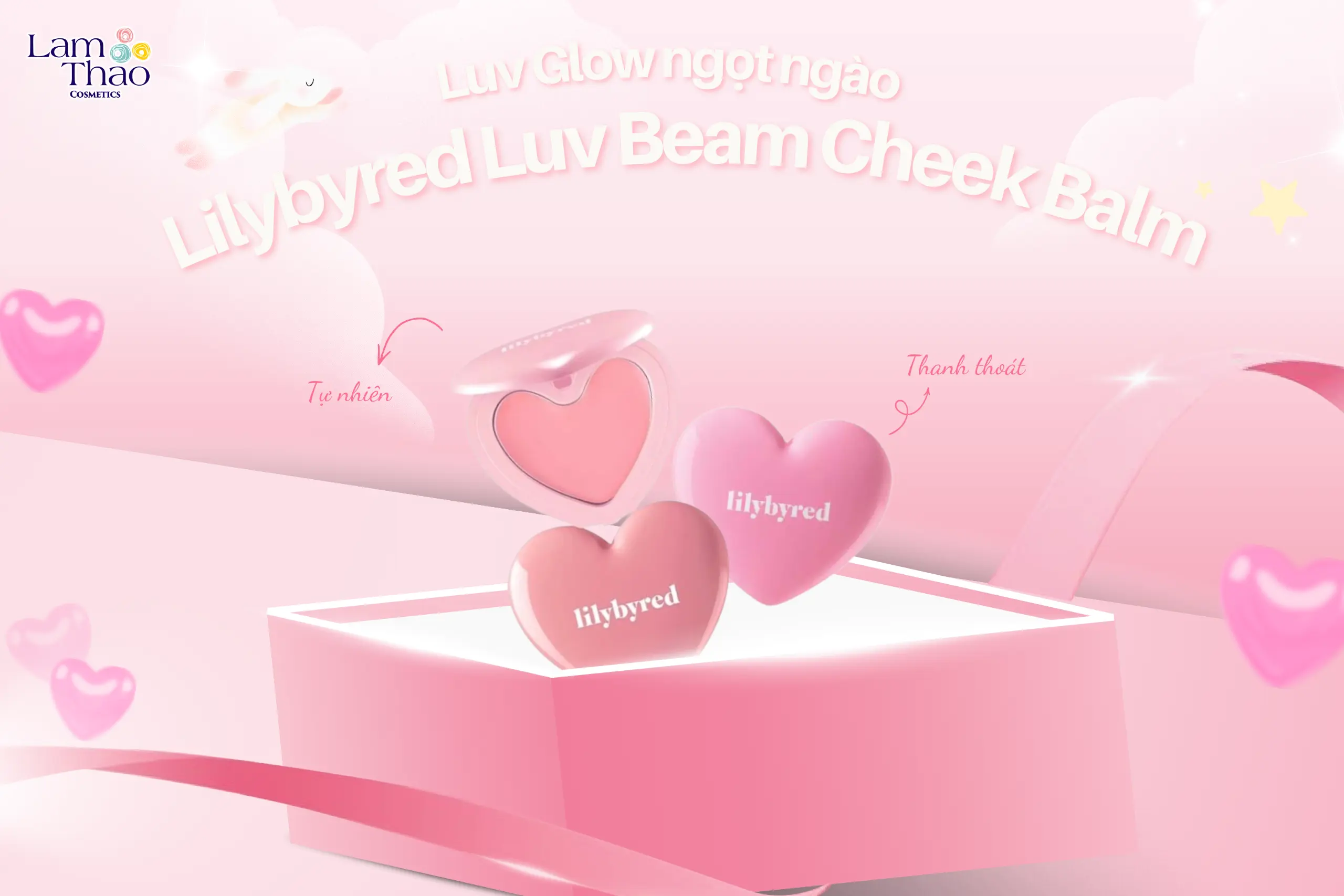 má hồng dạng kem