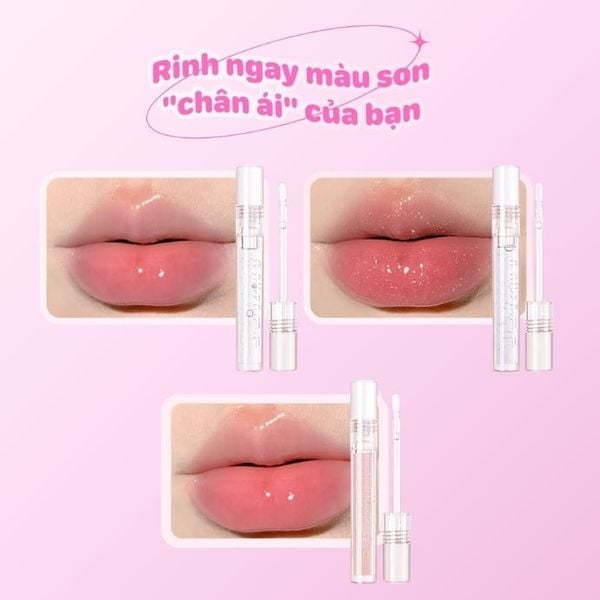 Son Bóng Dưỡng Môi Ukiss Star Jelly Ice Lip Oil