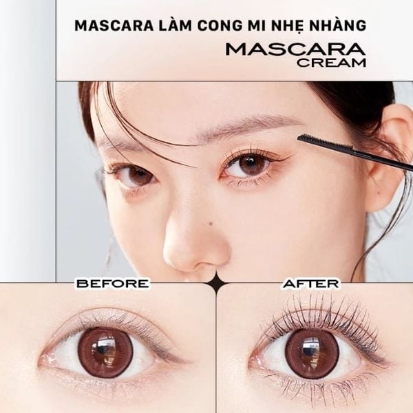 Mascara Làm Cong Mi Ukiss Fireworks Plume Mascara