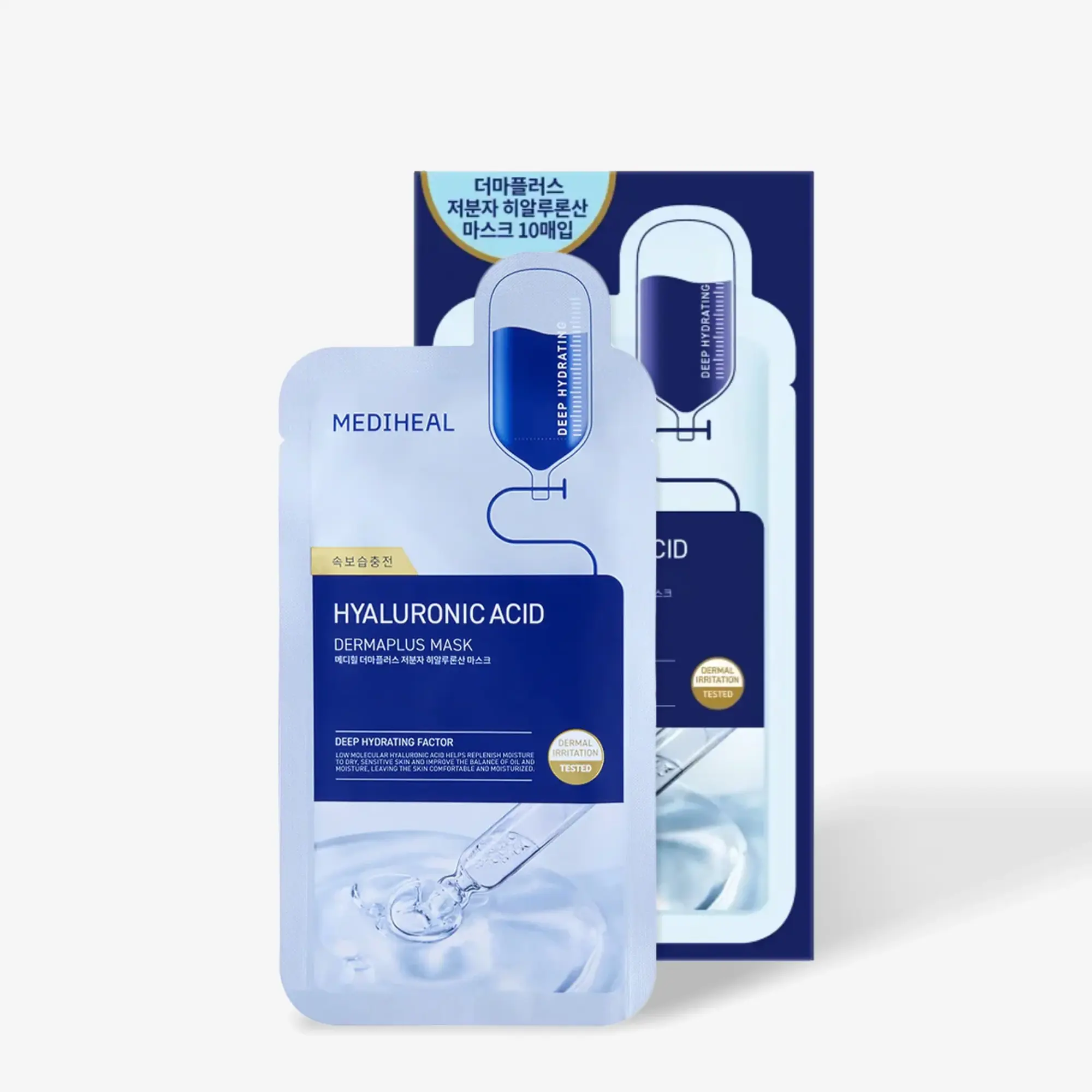 Mặt Nạ Cấp Ẩm Mediheal Dermaplus Low Molecular Hyaluronic Acid Mask