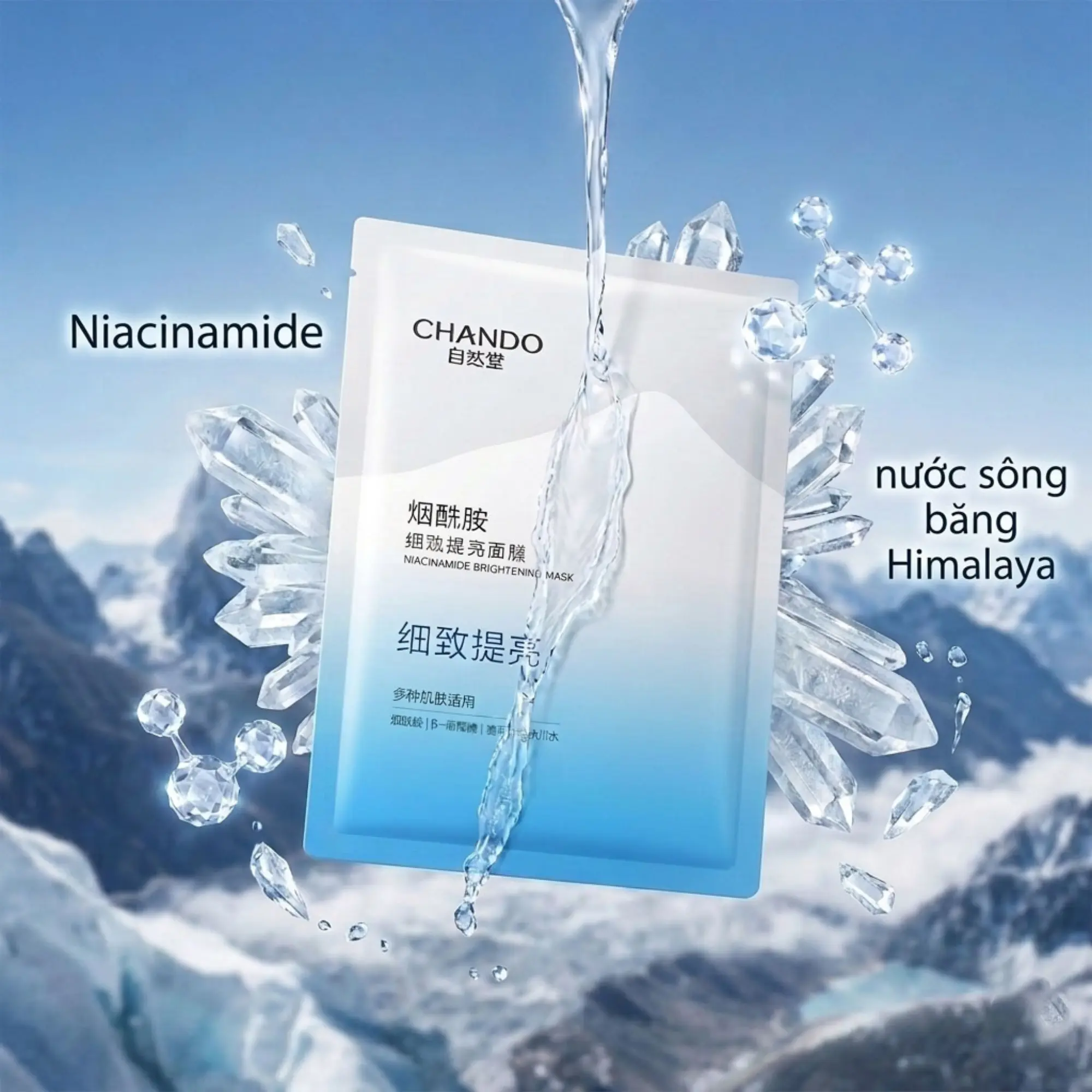 mặt nạ niacinamide chando