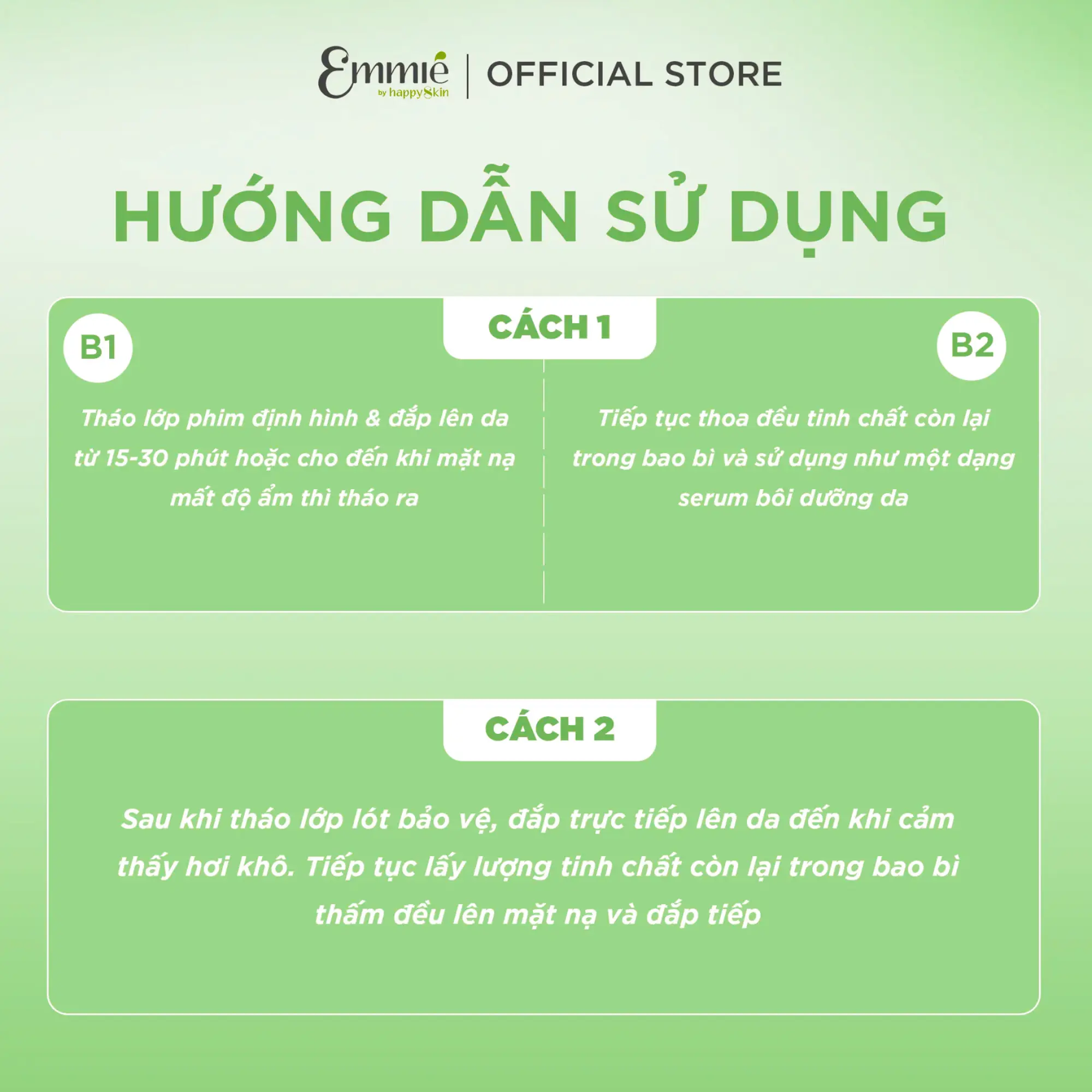 mặt nạ dừa Emmie