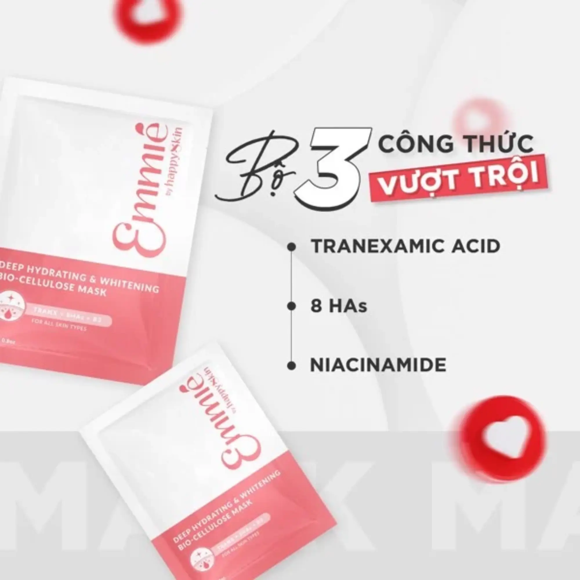 mặt nạ dưỡng trắng emmie
