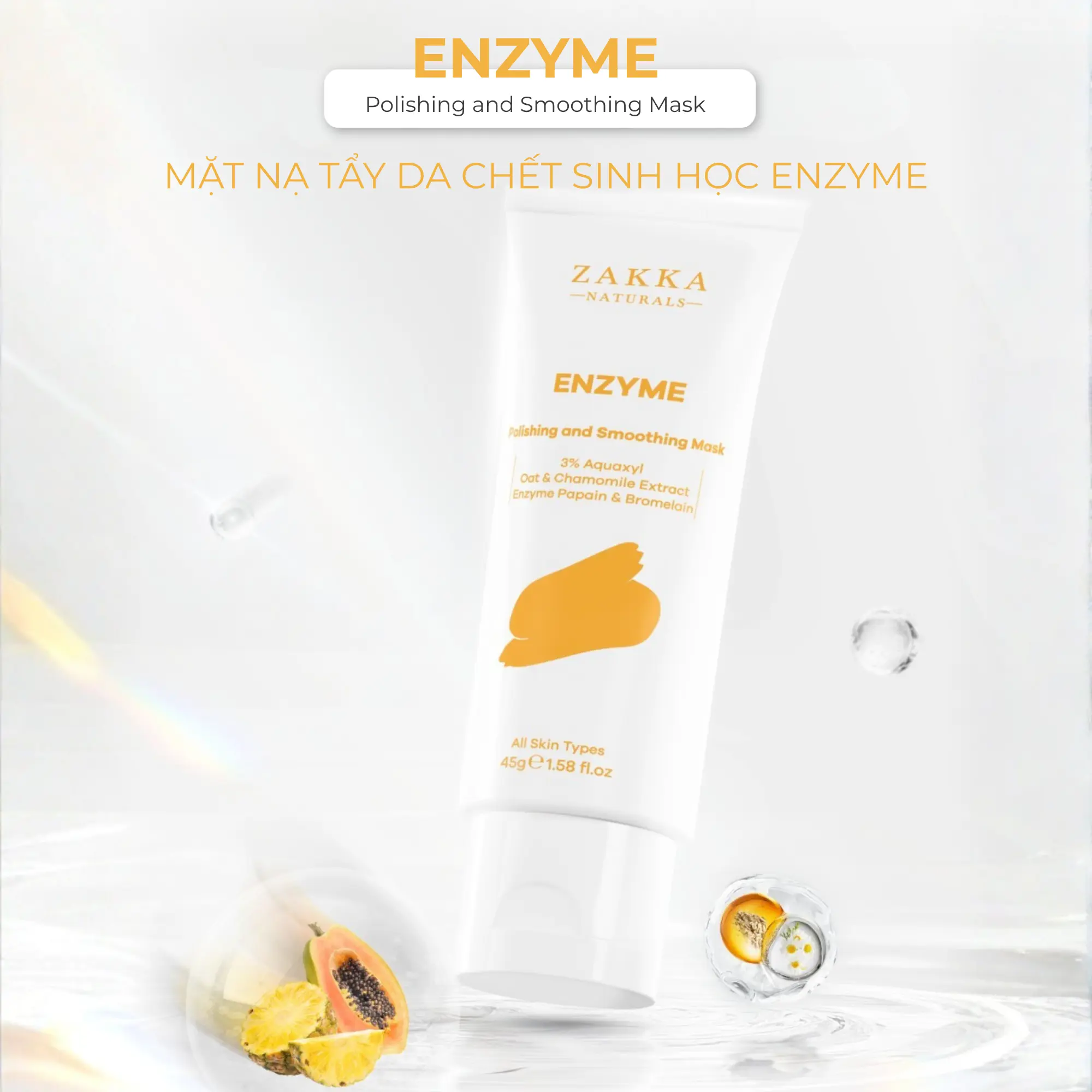 mặt nạ enzym zakka