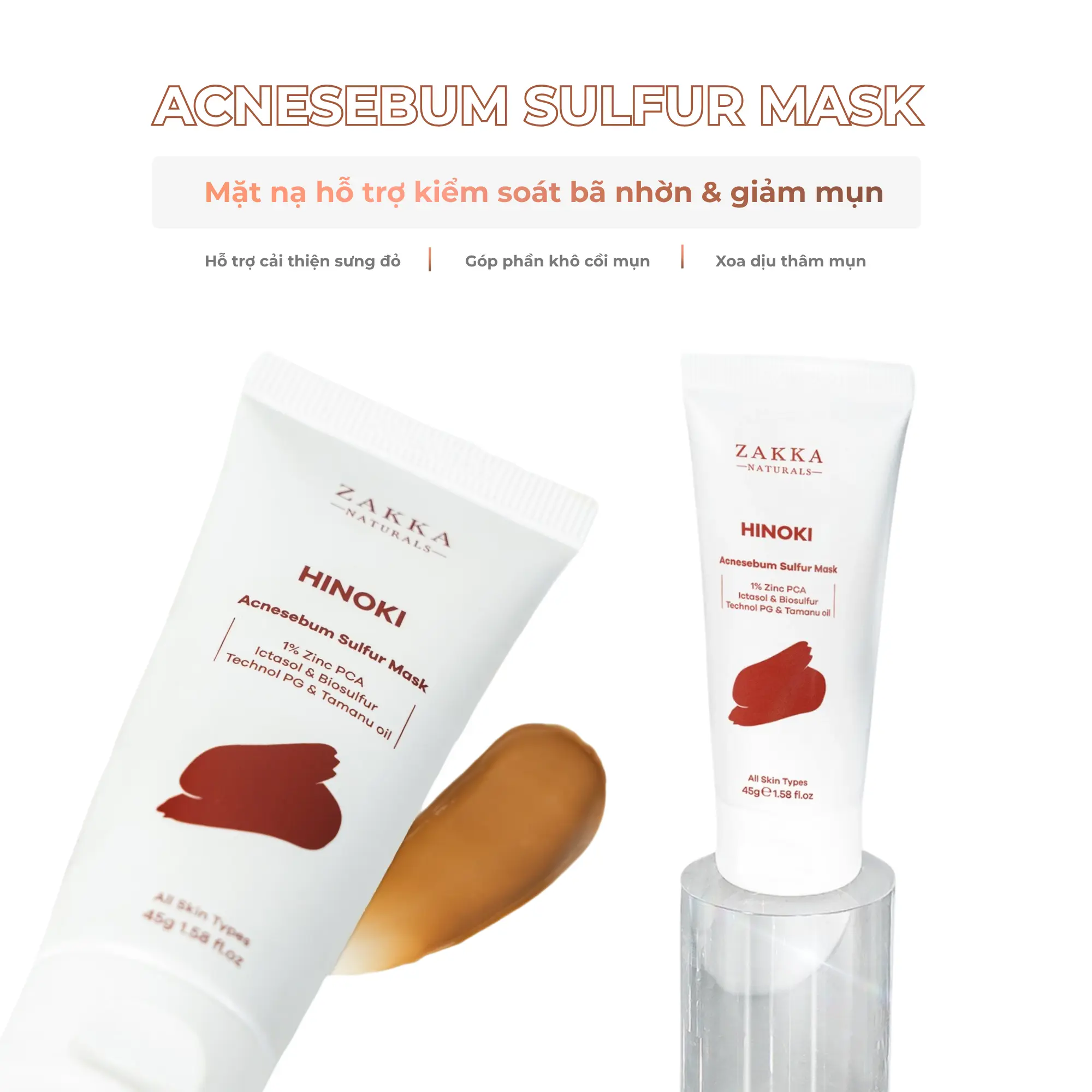 mặt nạ hinoki zakka