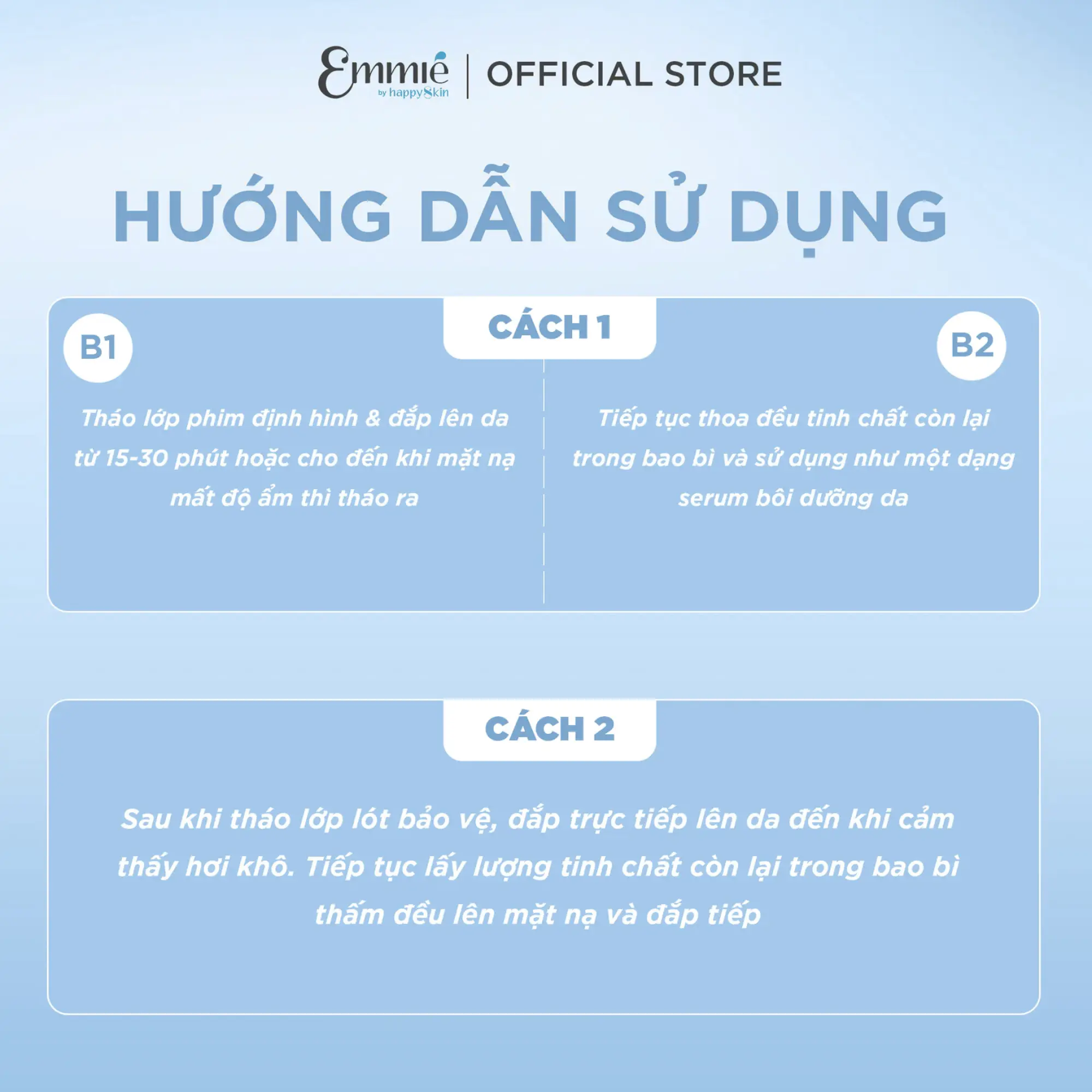 mặt nạ mãng cầu emmie