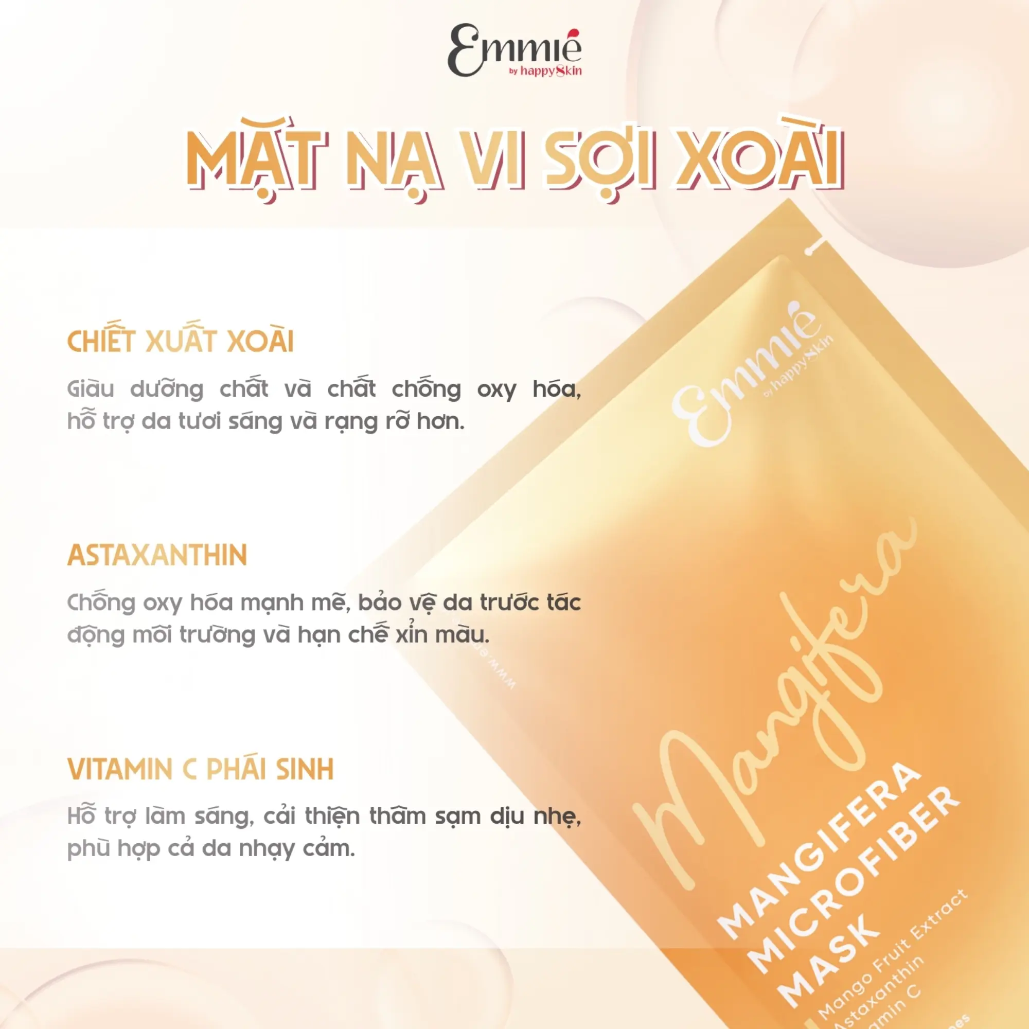 mặt nạ xoài emmie
