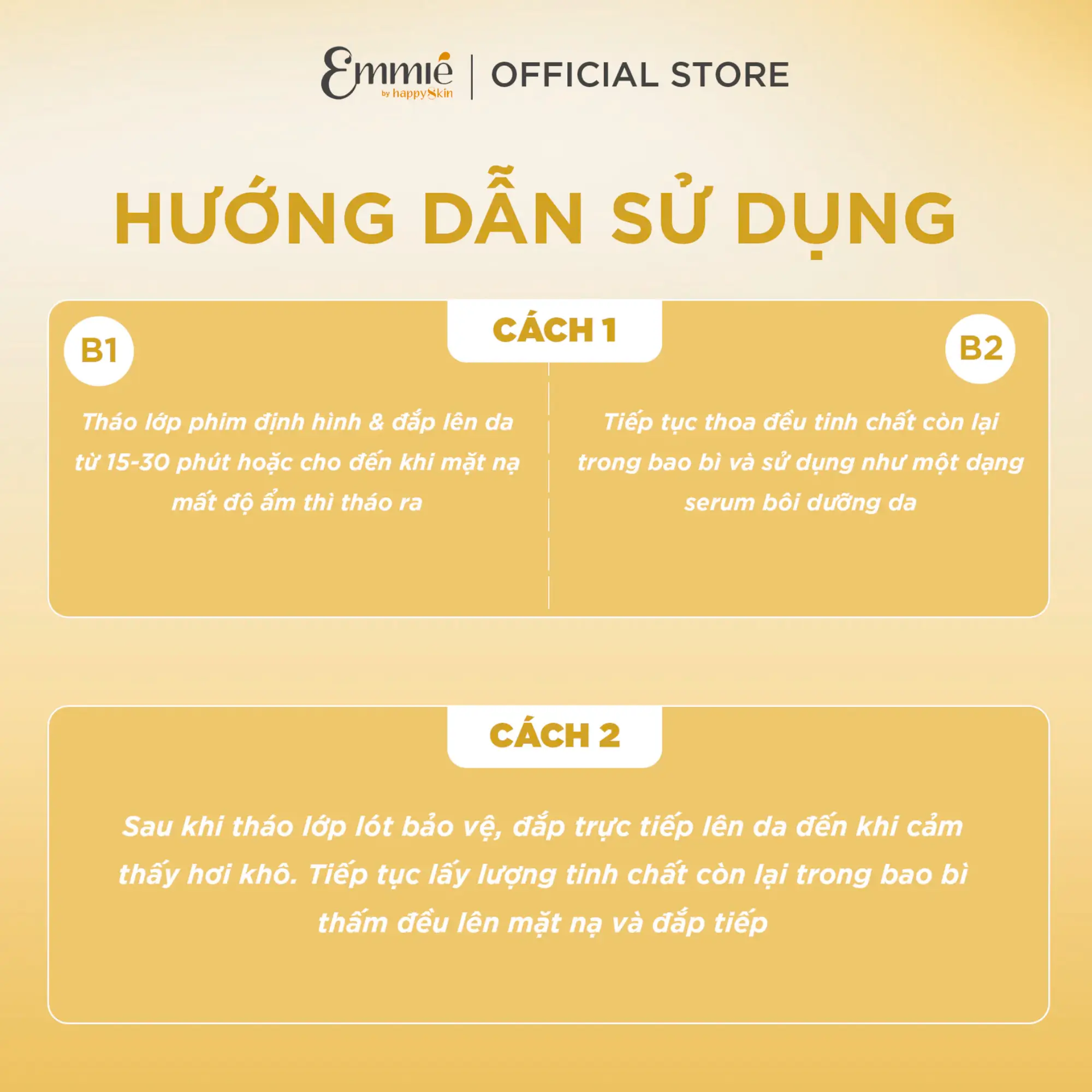 mặt nạ xoài emmie