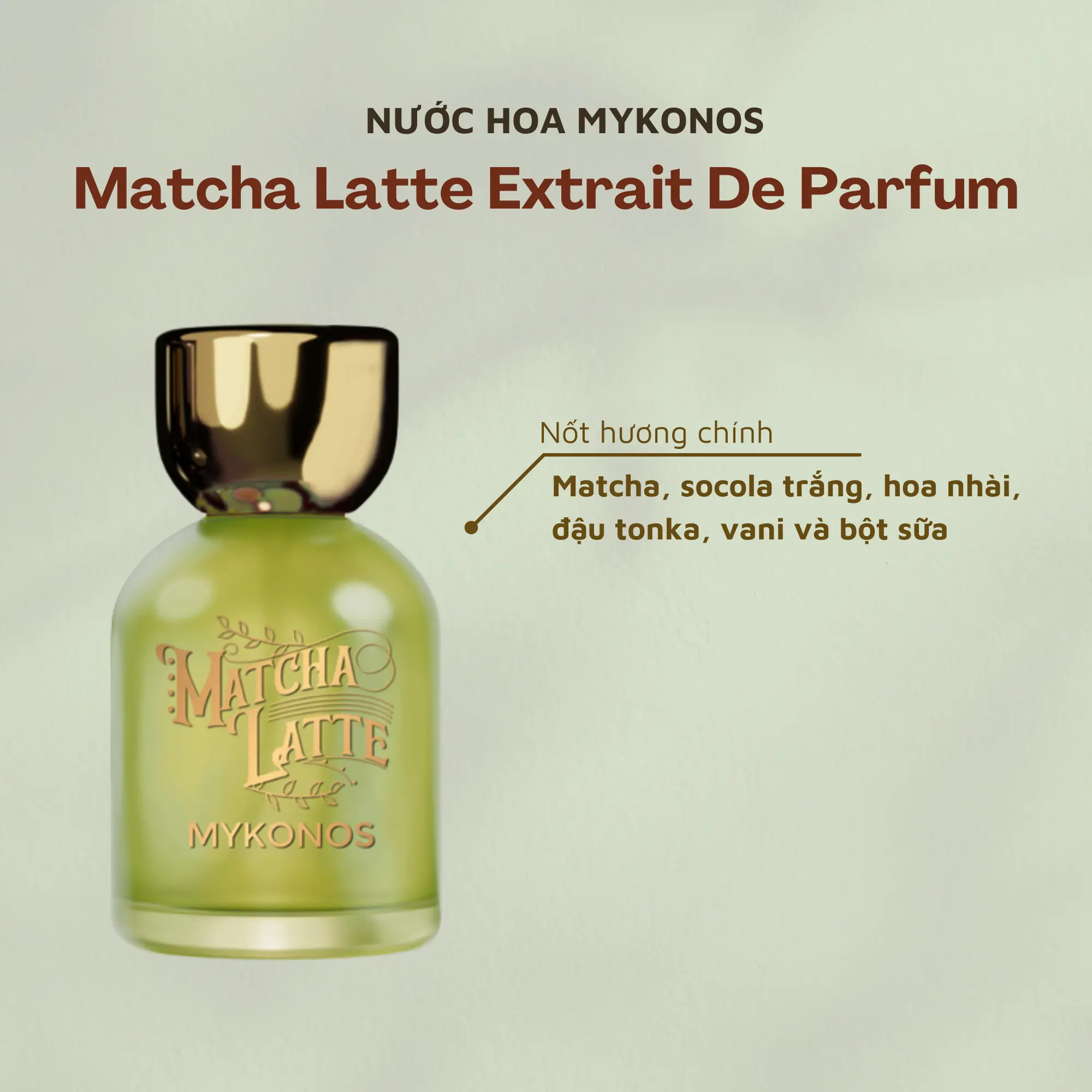 Mykonos Matcha Latte Extrait De Parfum