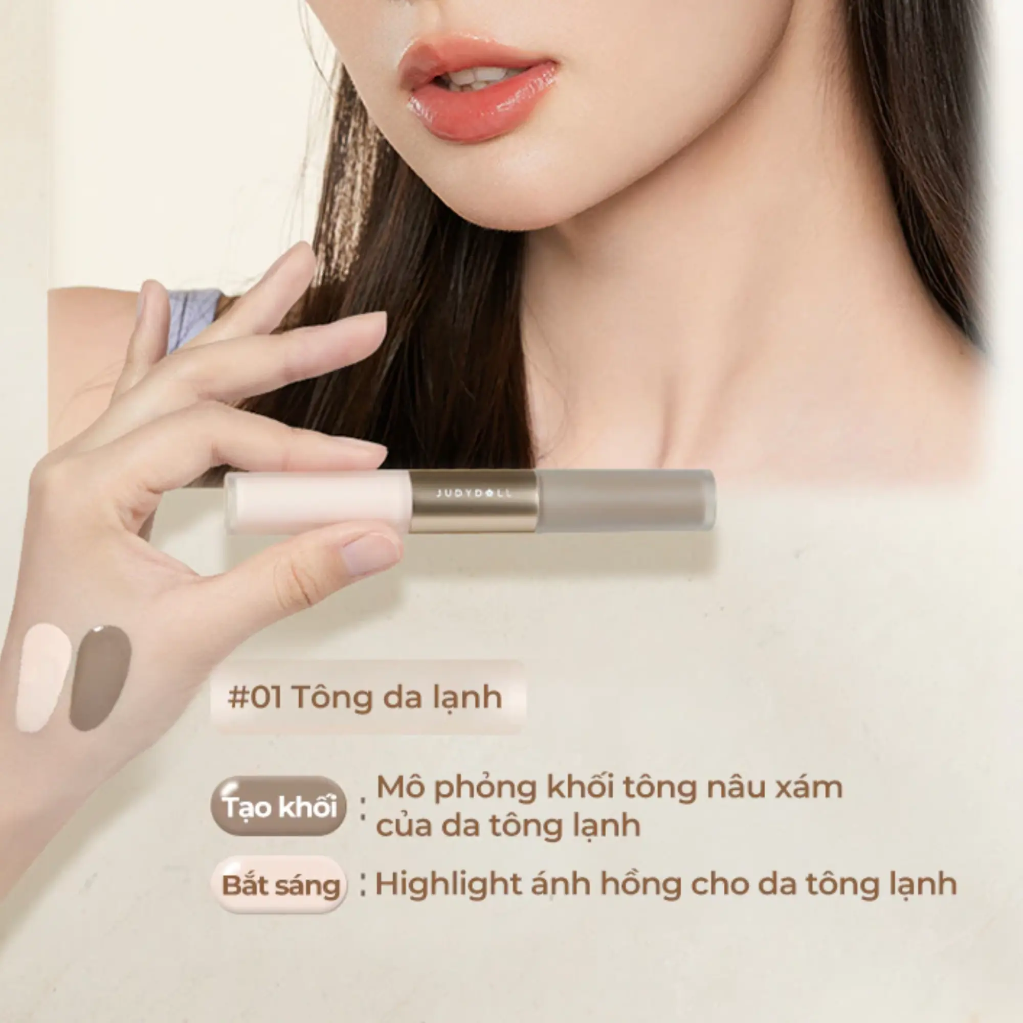 tạo khối judydoll 