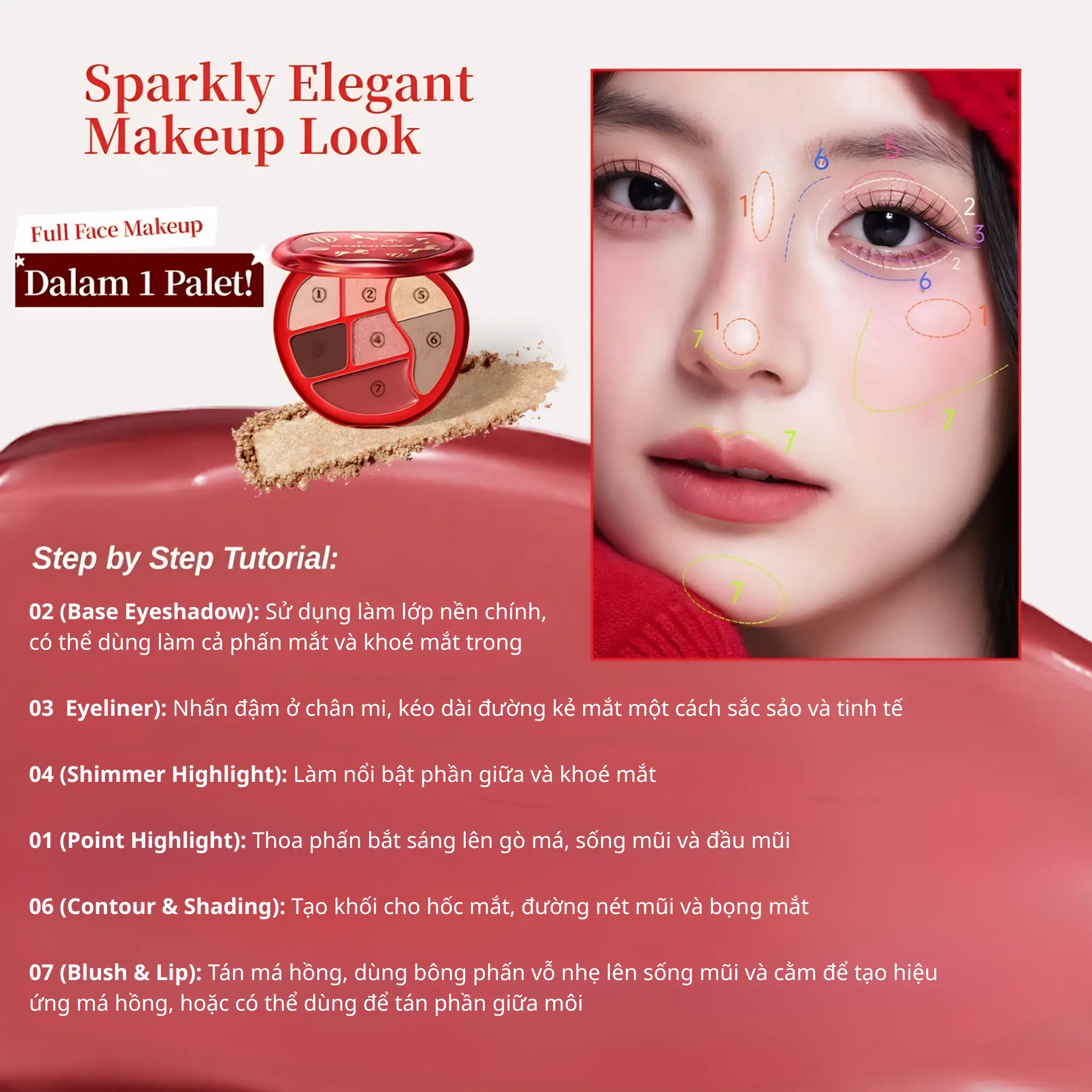 Bảng Phấn Đa Năng Colorkey
