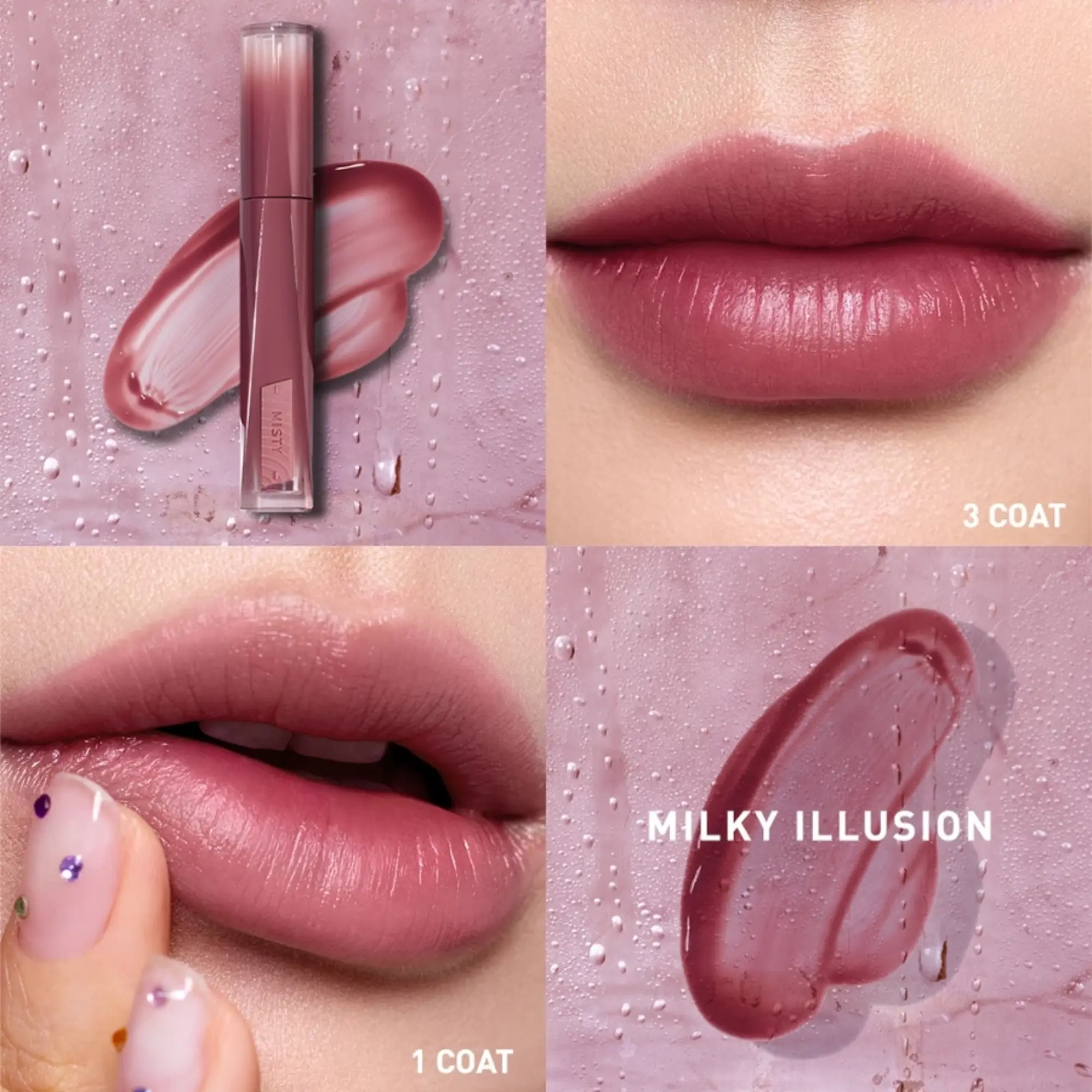 Son Pha Lê 3CE Misty LipB