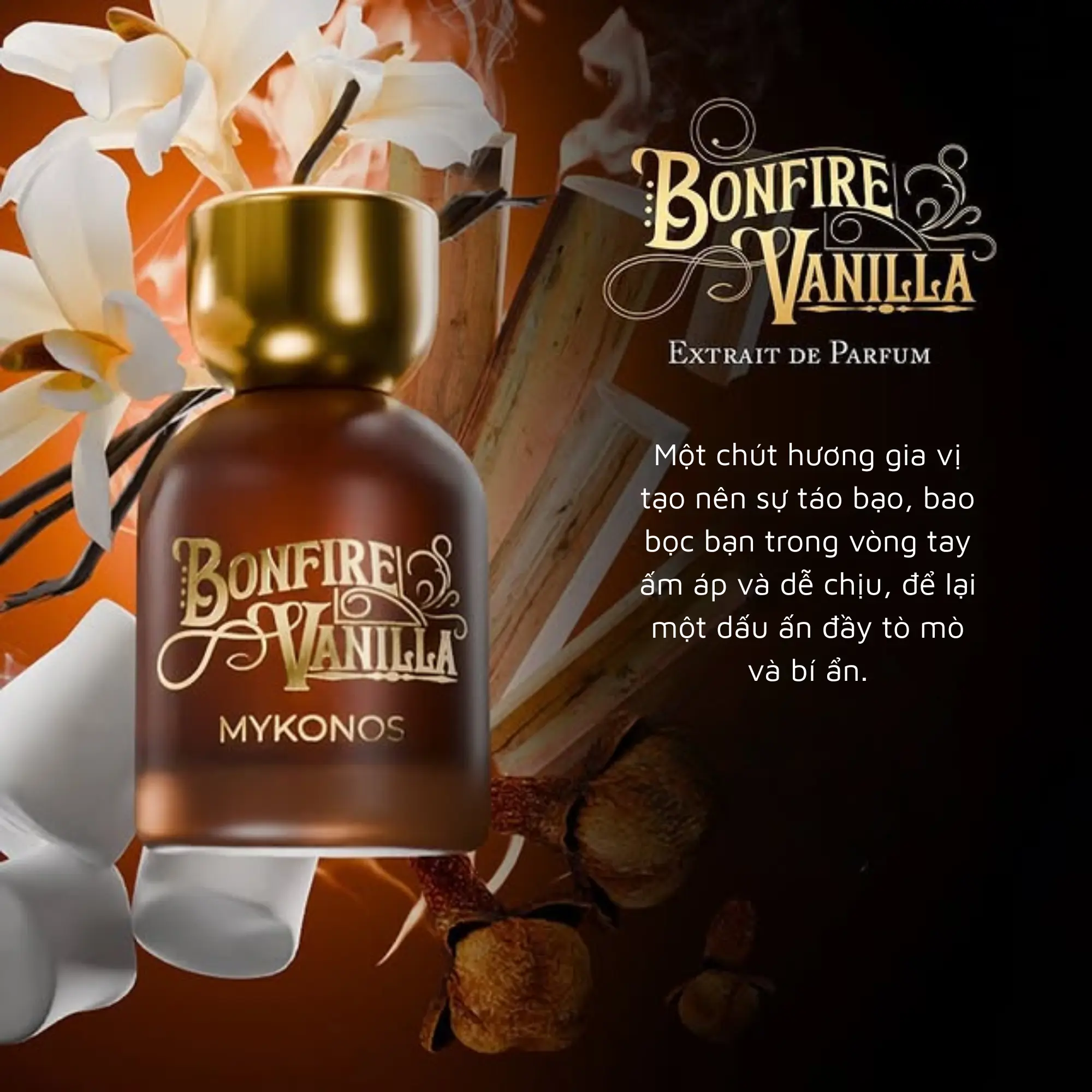 Mykonos Bonfire Vanilla Extrait De Parfum