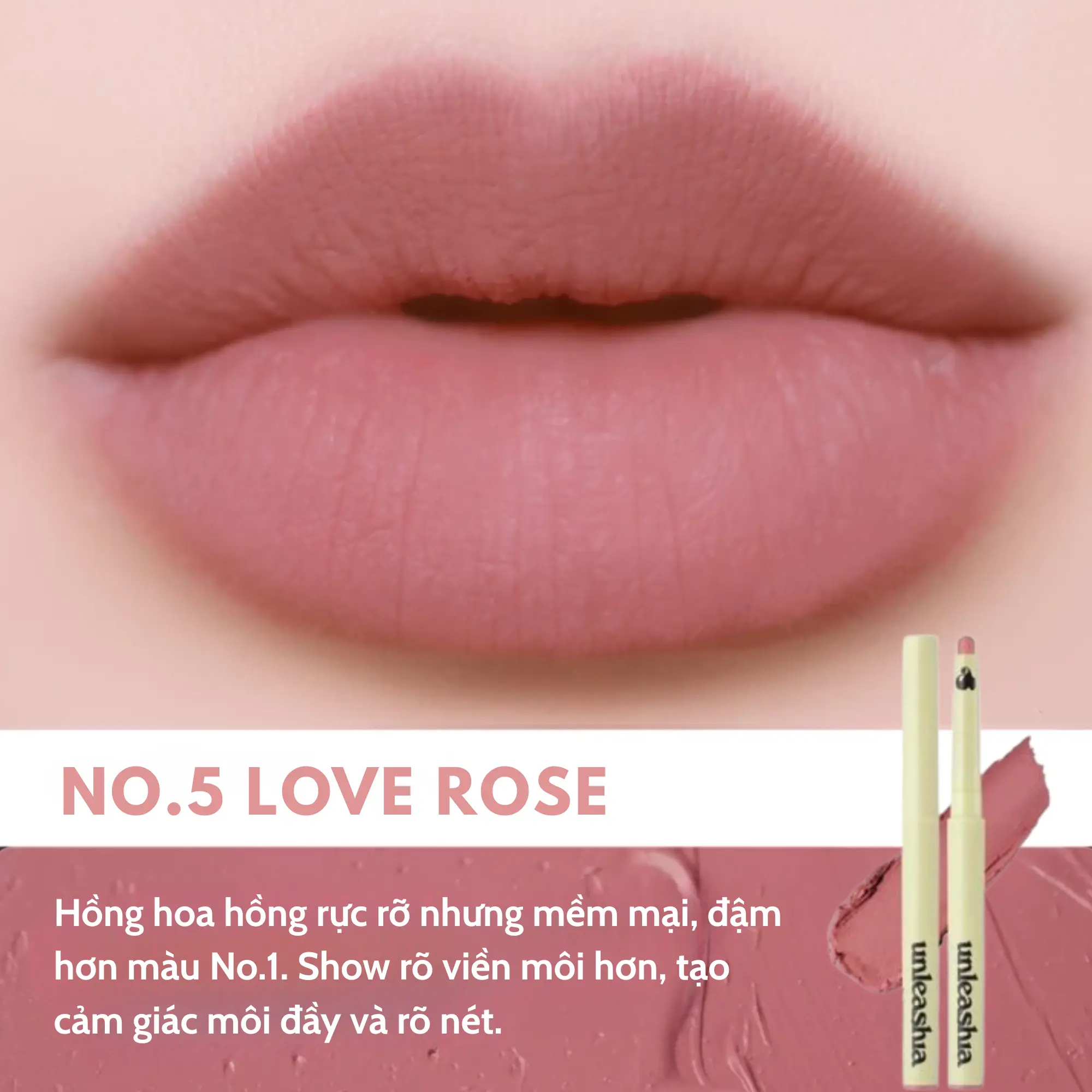 chì kẻ viền môi