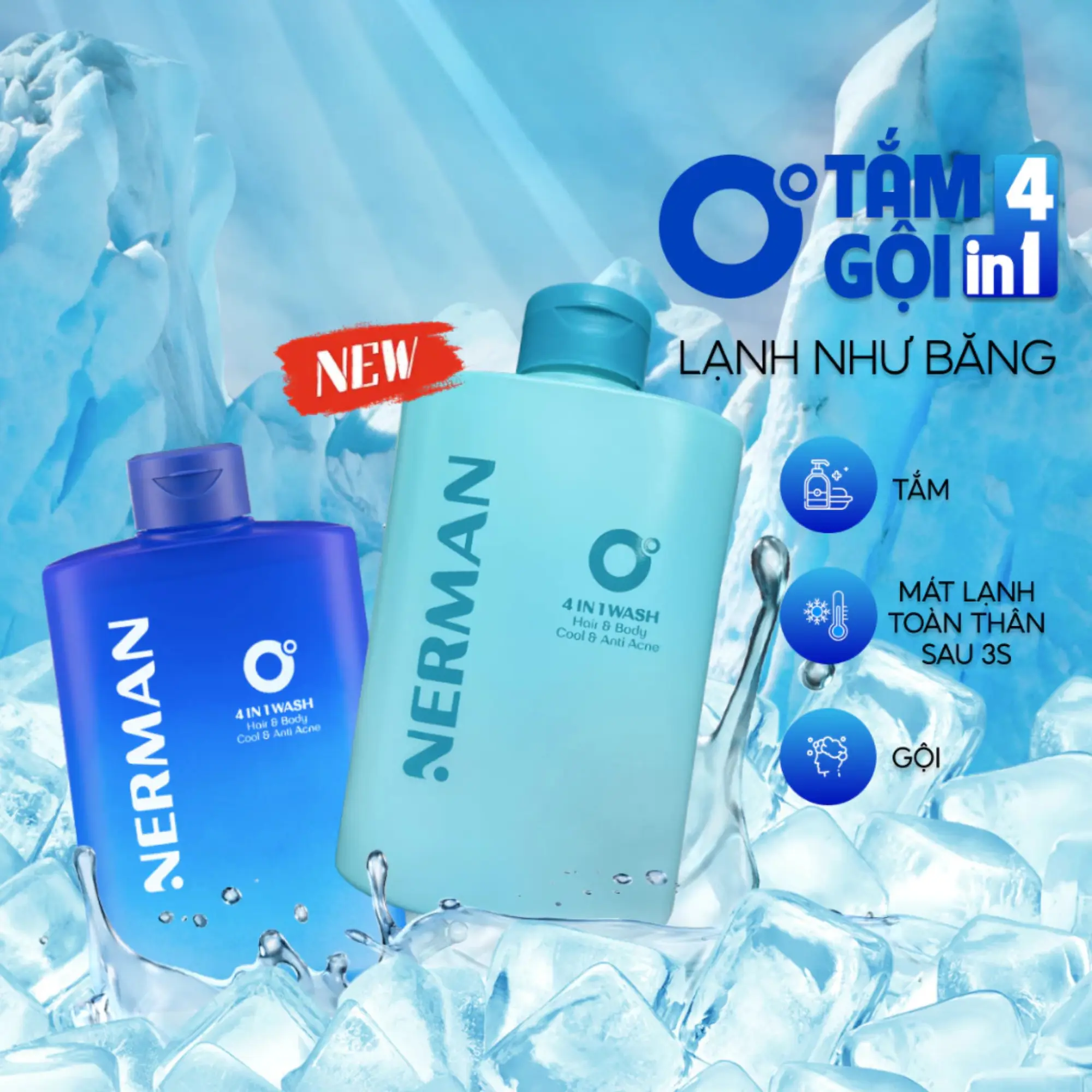 sữa tắm mát lạnh nerman