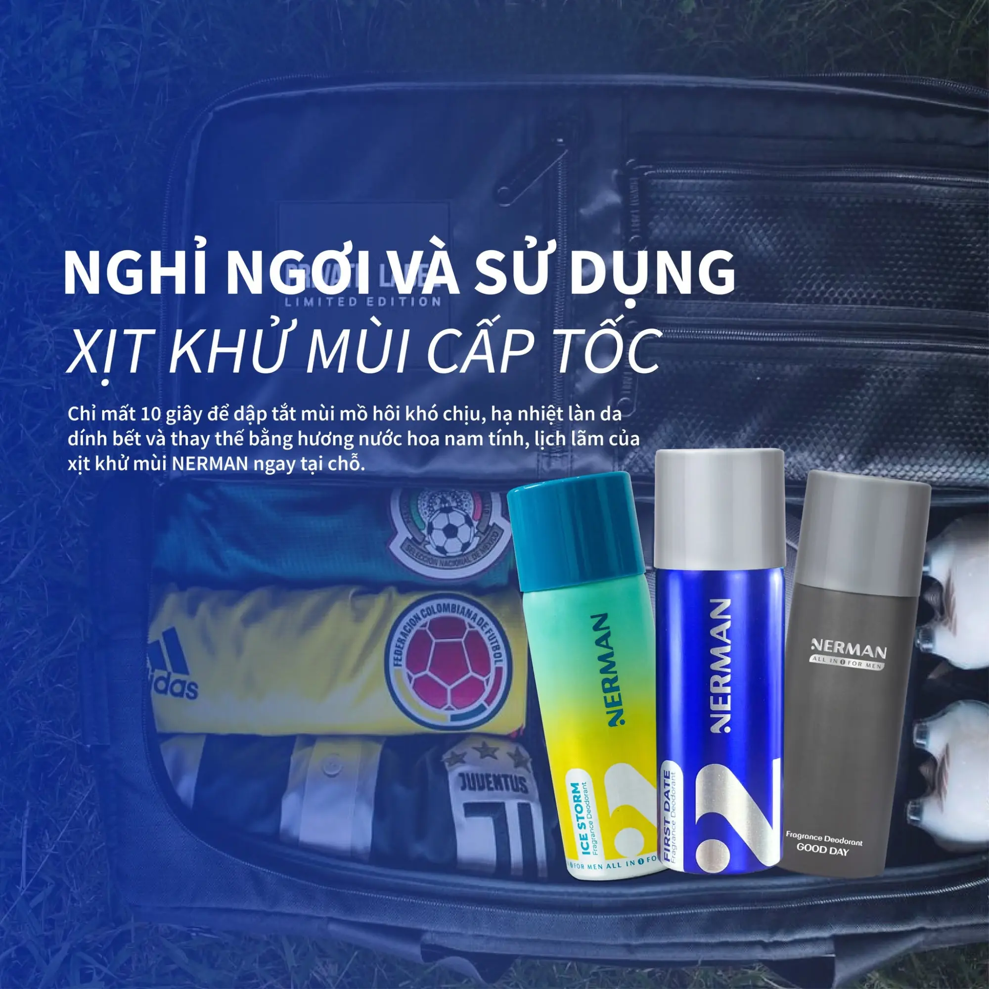 nerman xịt khử mùi