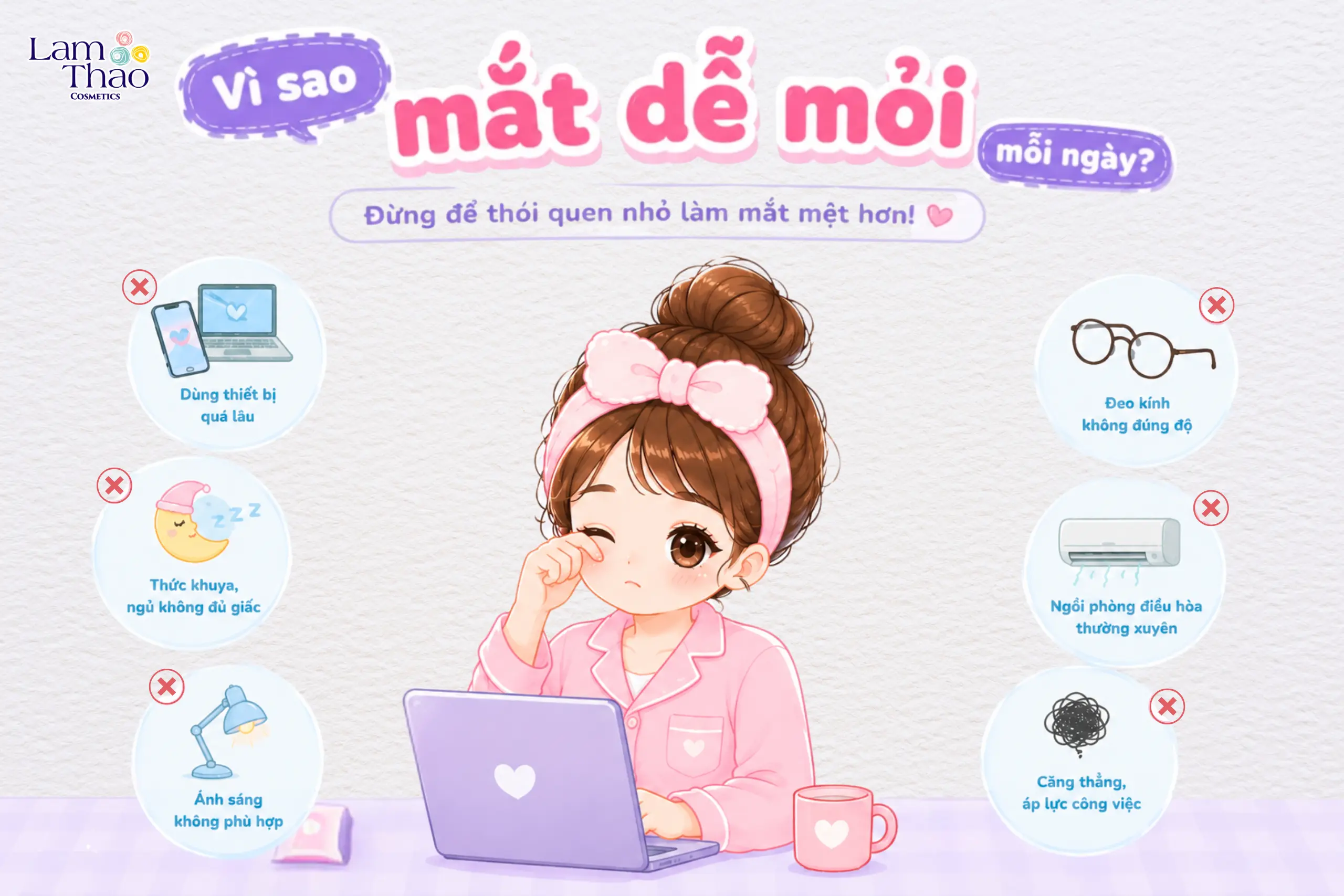 mắt mệt mỏi
