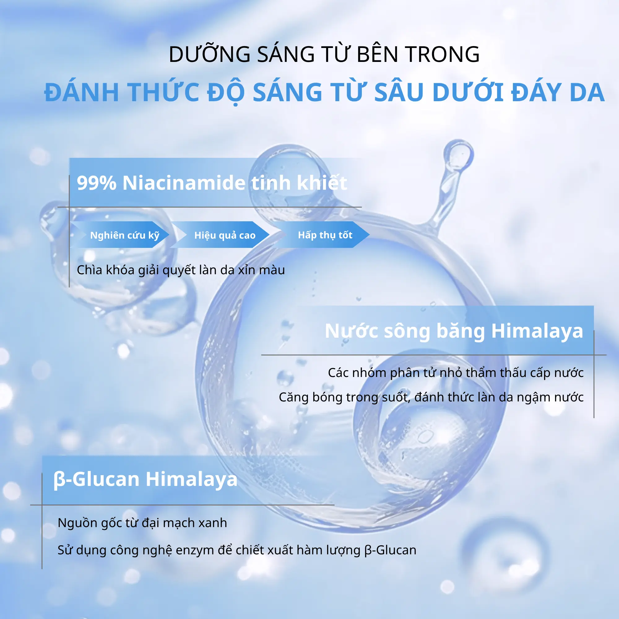 mặt nạ niacinamide chando