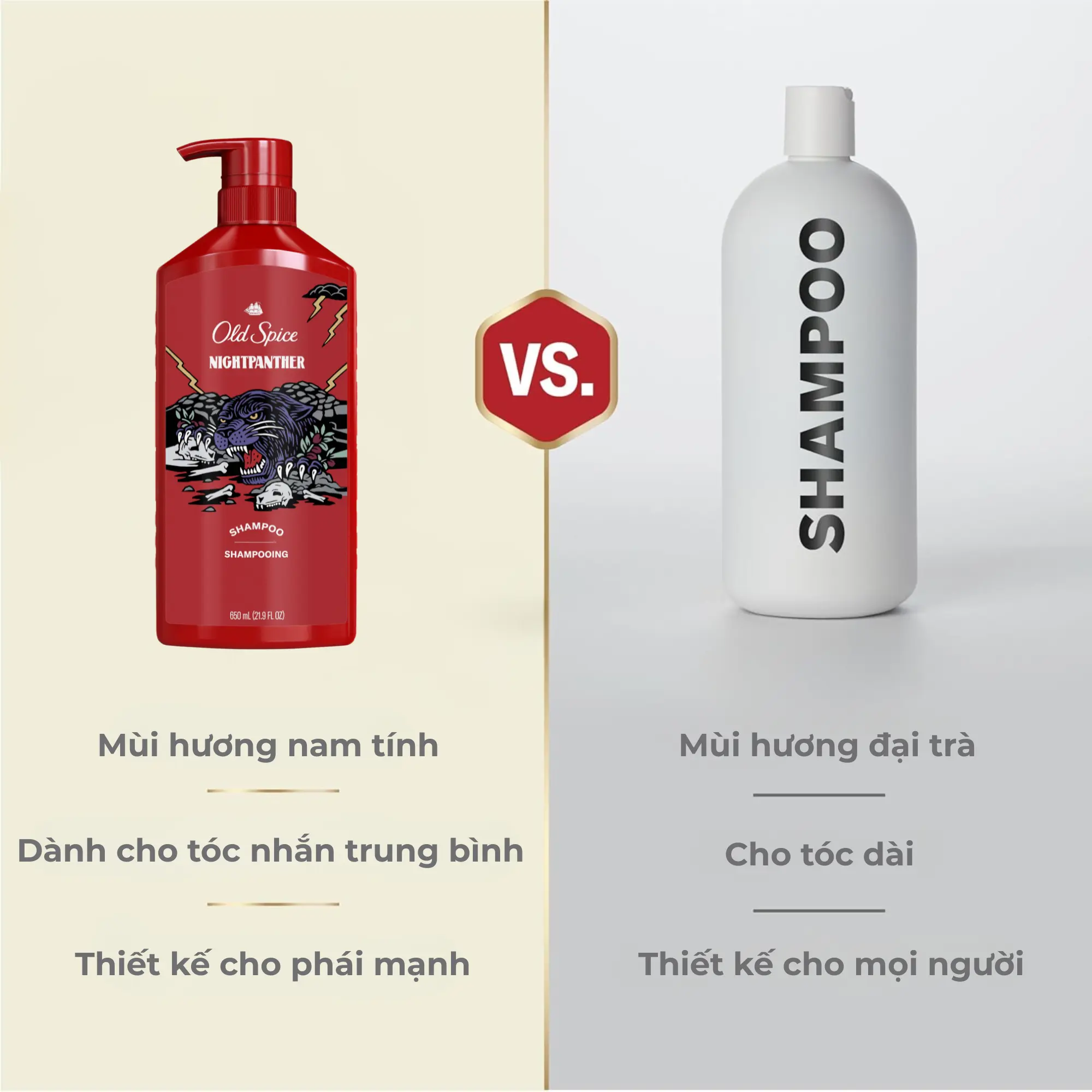 Dầu Gội Old Spice Nightpanther