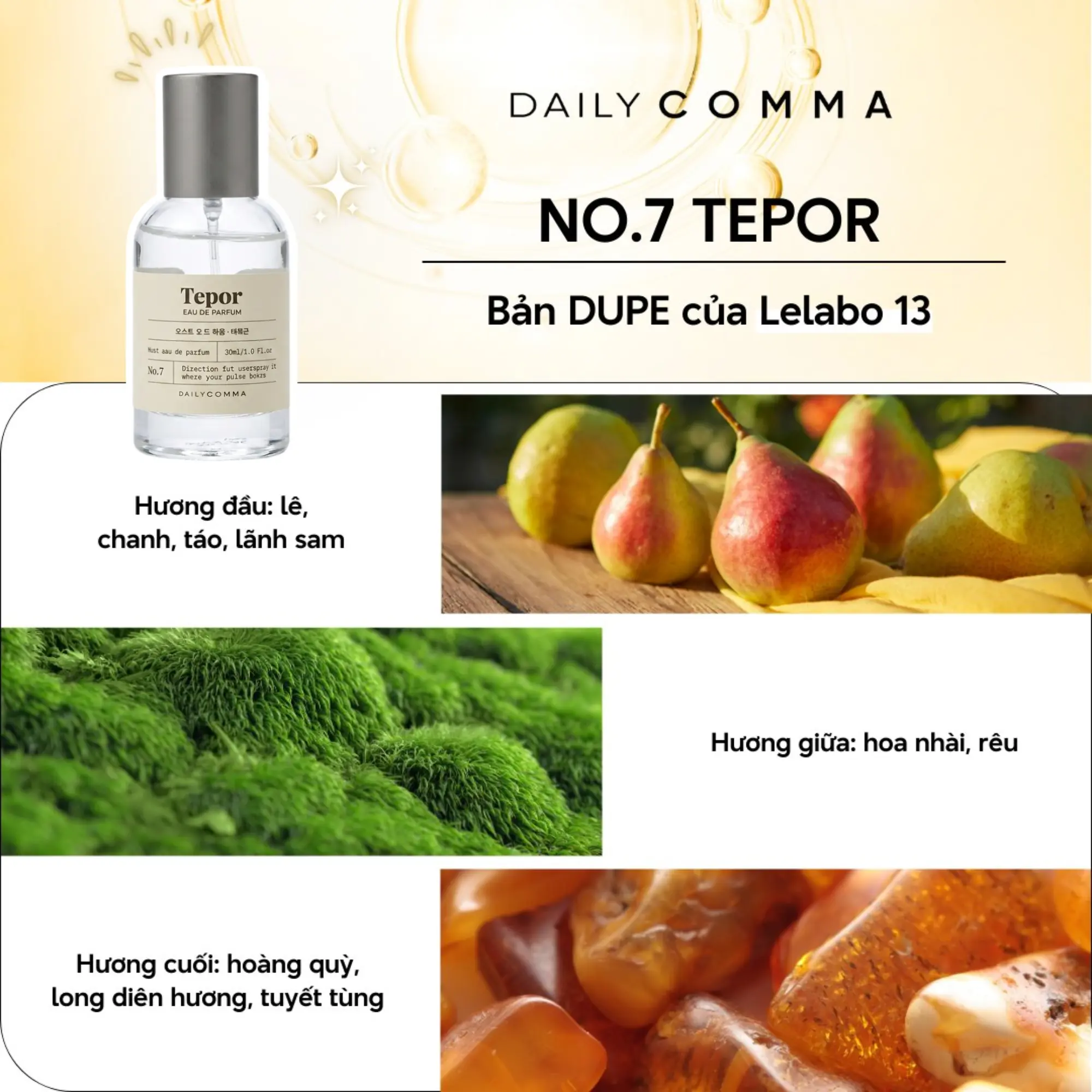 Nước Hoa Daily Comma Most Eau De Parfum