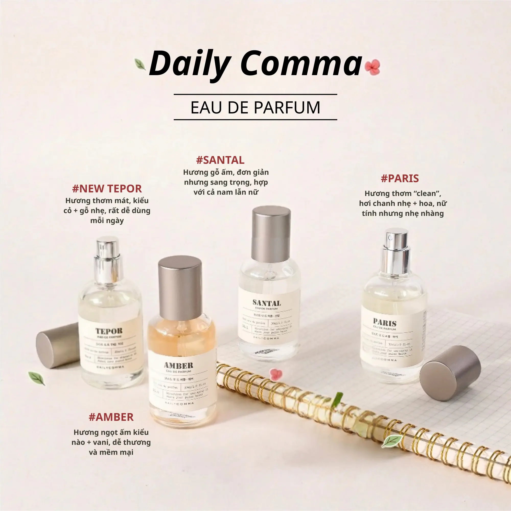 Nước Hoa Daily Comma Most Eau De Parfum